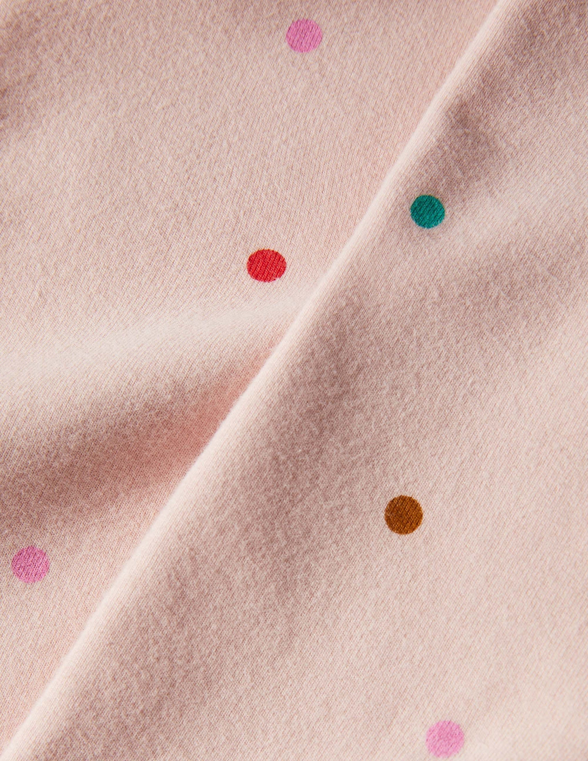 Legging fun et cosy-Pois confettis rose Provence-3