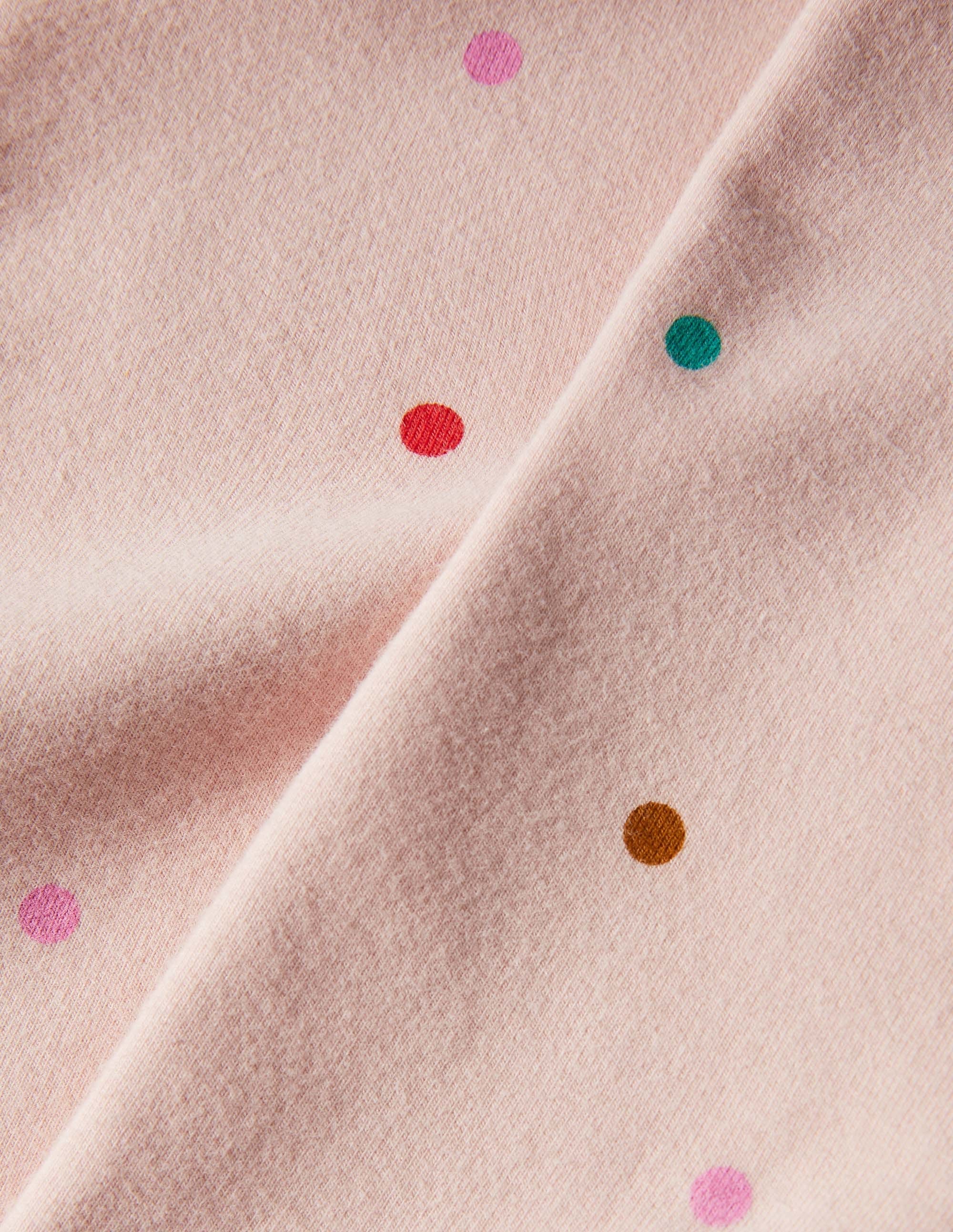 Legging fun et cosy-Pois confettis rose Provence - Image 3