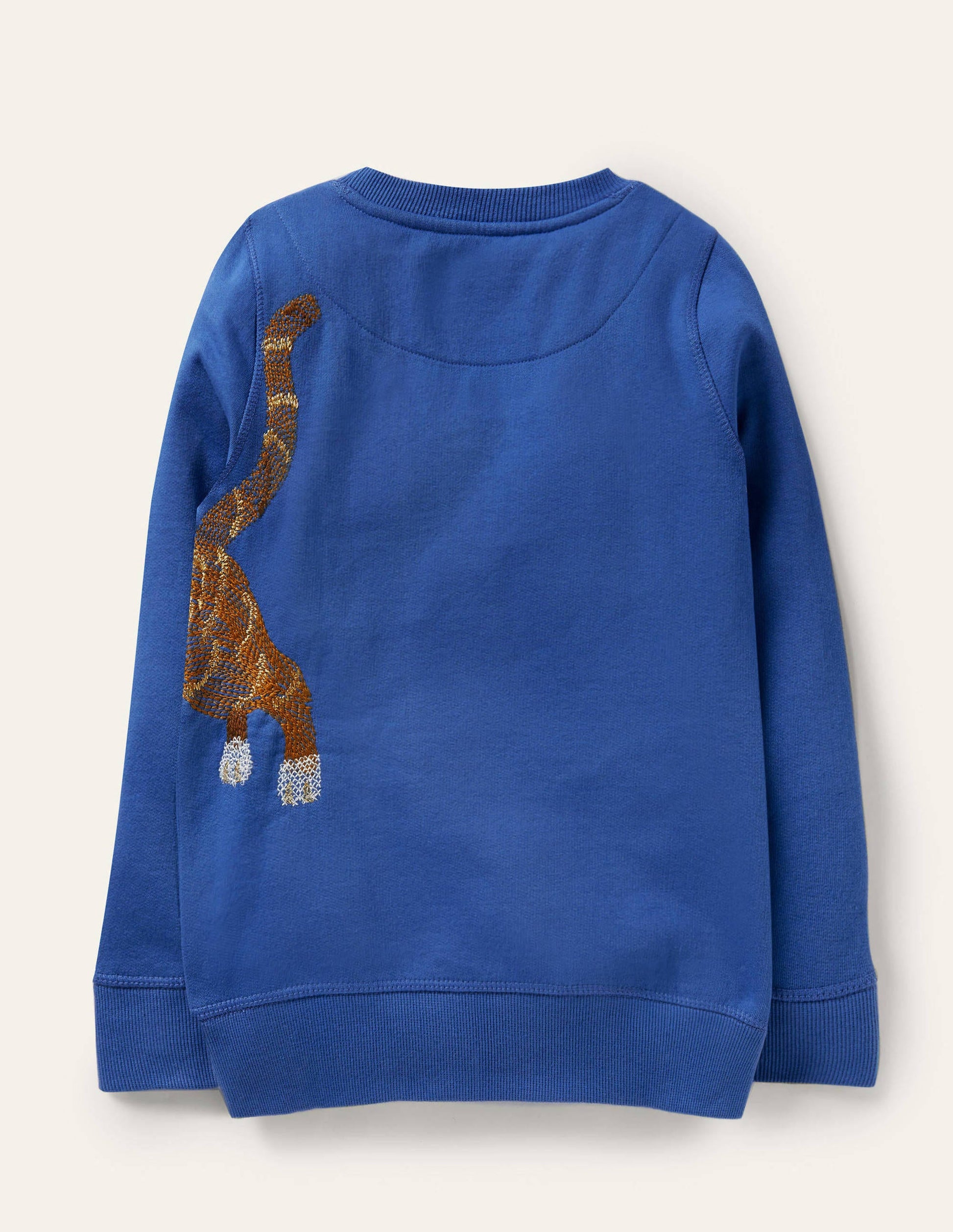 Sweat à super surpiqûres-Chaton bleu élisabéthain-2