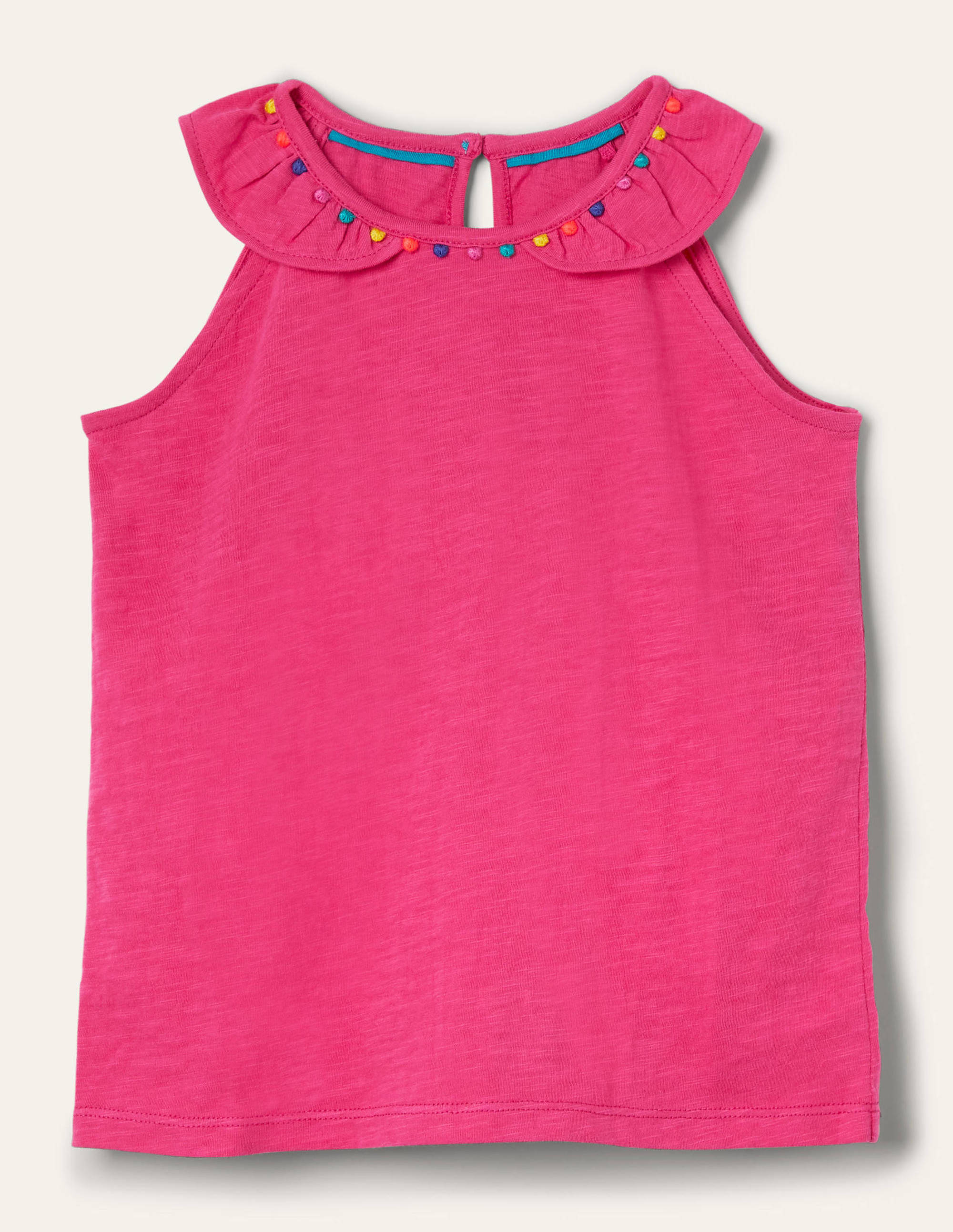 Charlie Jerseyoberteil mit Bommeln-Pink - Image 1