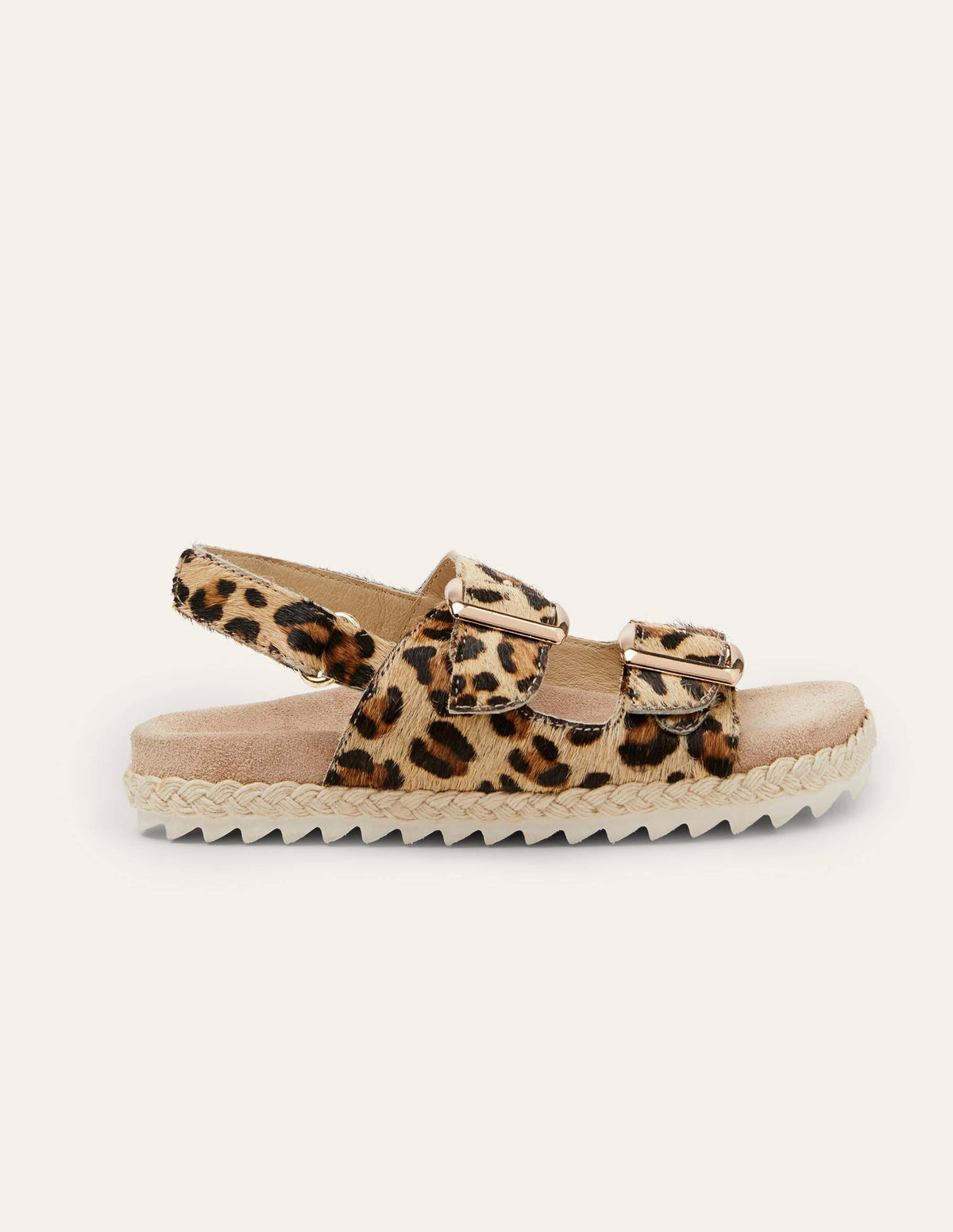 Espadrille Sandals-Tan Leopard - Image 2
