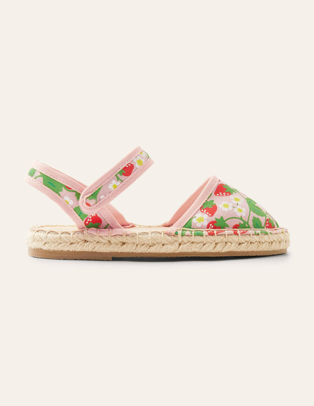 Espadrilles-Delfinrosa, Erdbeere - Image 2