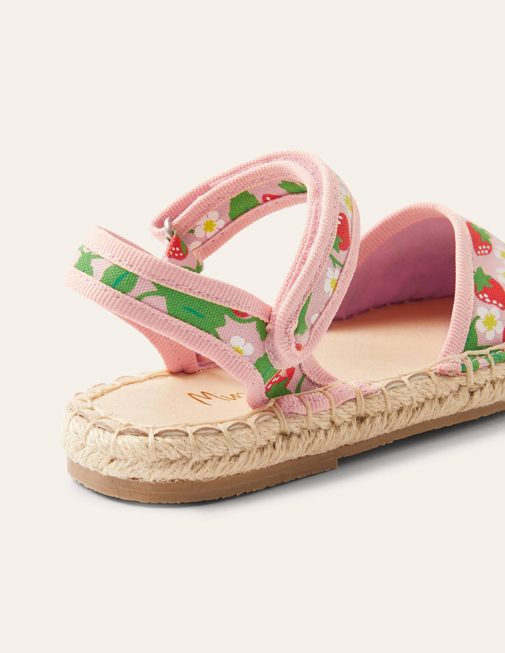 Espadrilles-Delfinrosa, Erdbeere - Image 3