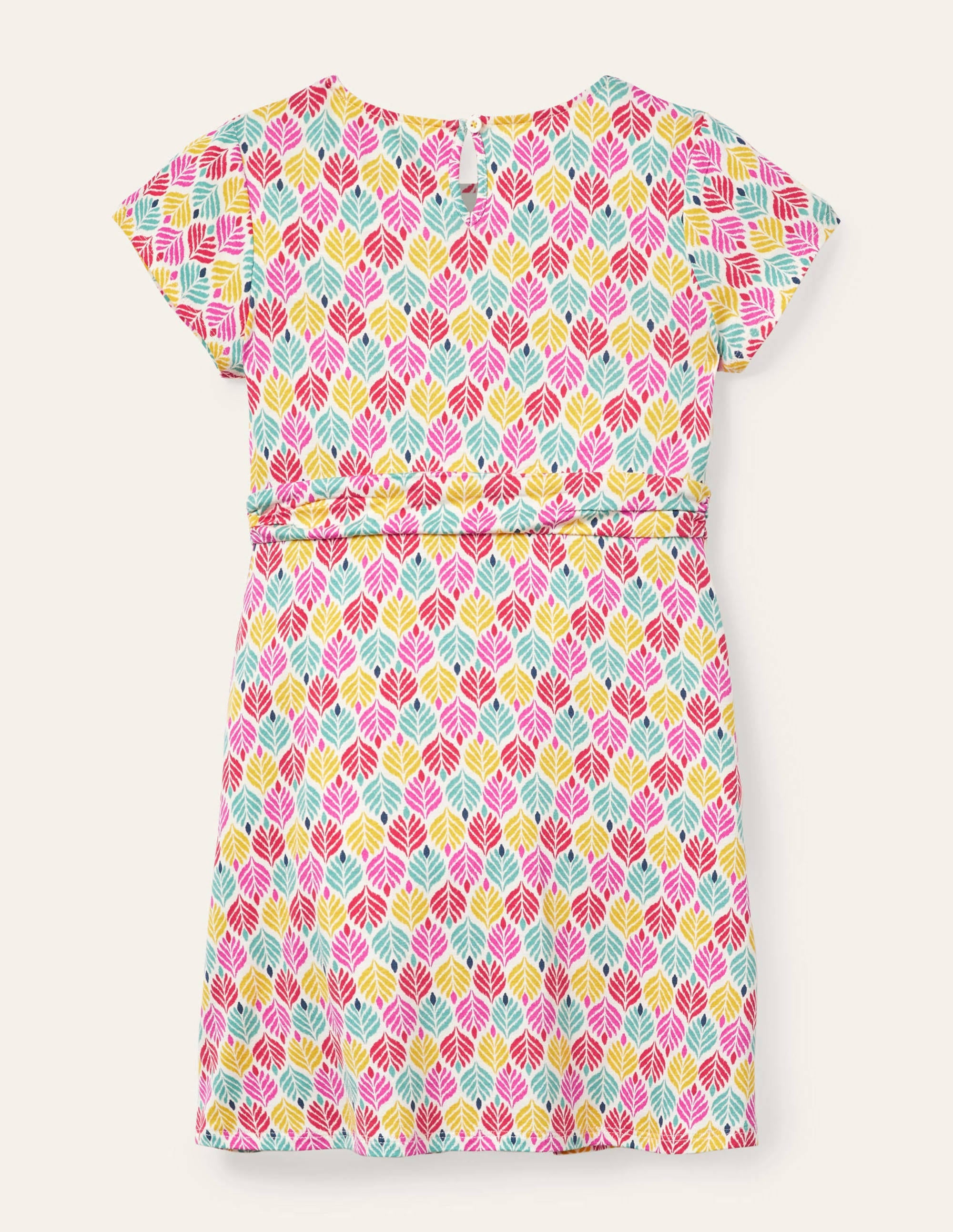 Robe Amelie Mini-Moi-Motif feuille de palmier multi - Image 2