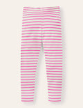 Fun Leggings-Ivory/Tickled Pink