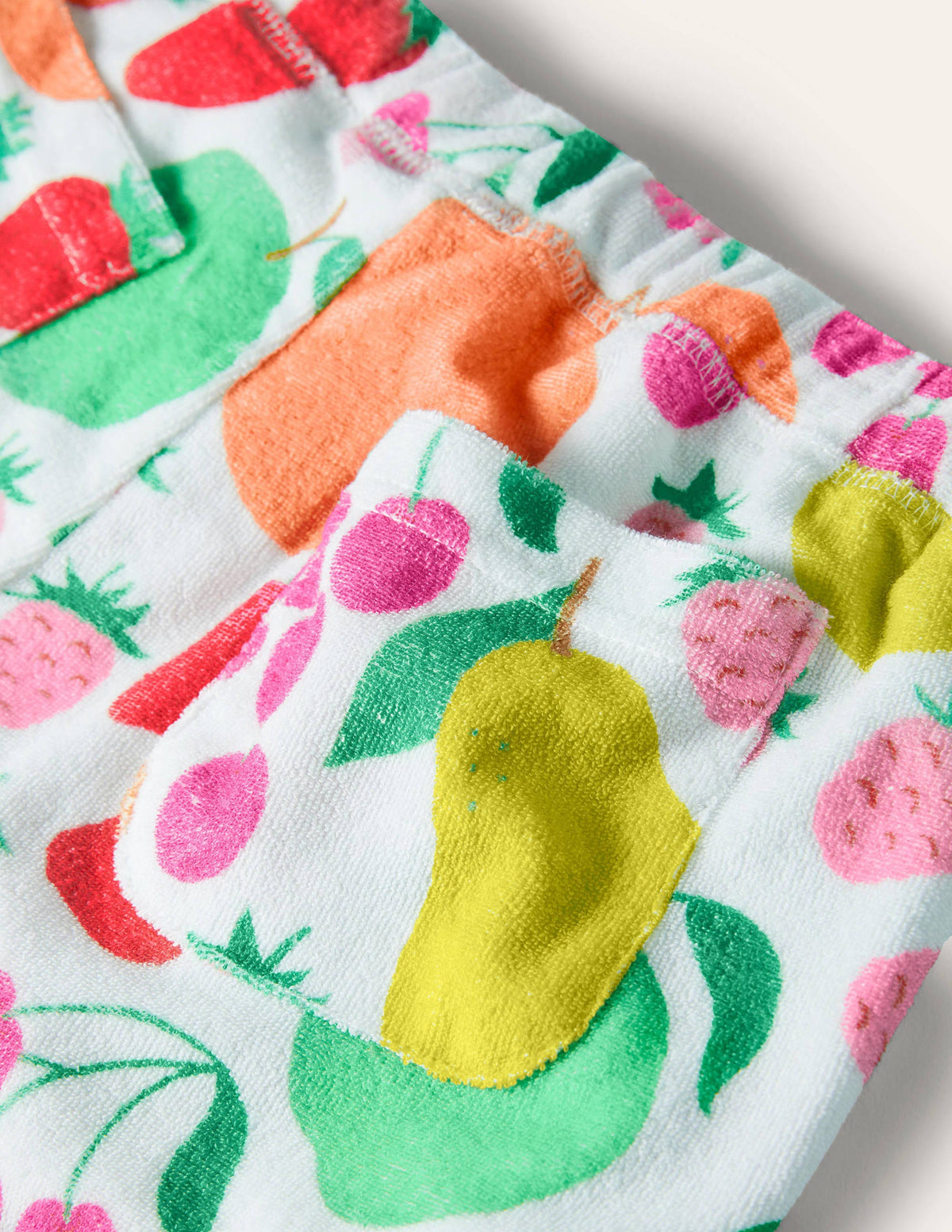 Frottee-Shorts-Naturweiß, Tutti Frutti-3