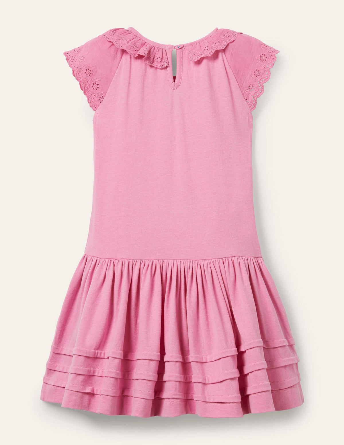 Jerseykleid mit Lochstickerei-Pflaumenblütenrosa-2