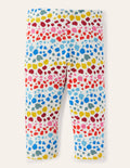 DO NOT USE Legging court fun-Léopard arc-en-ciel multi