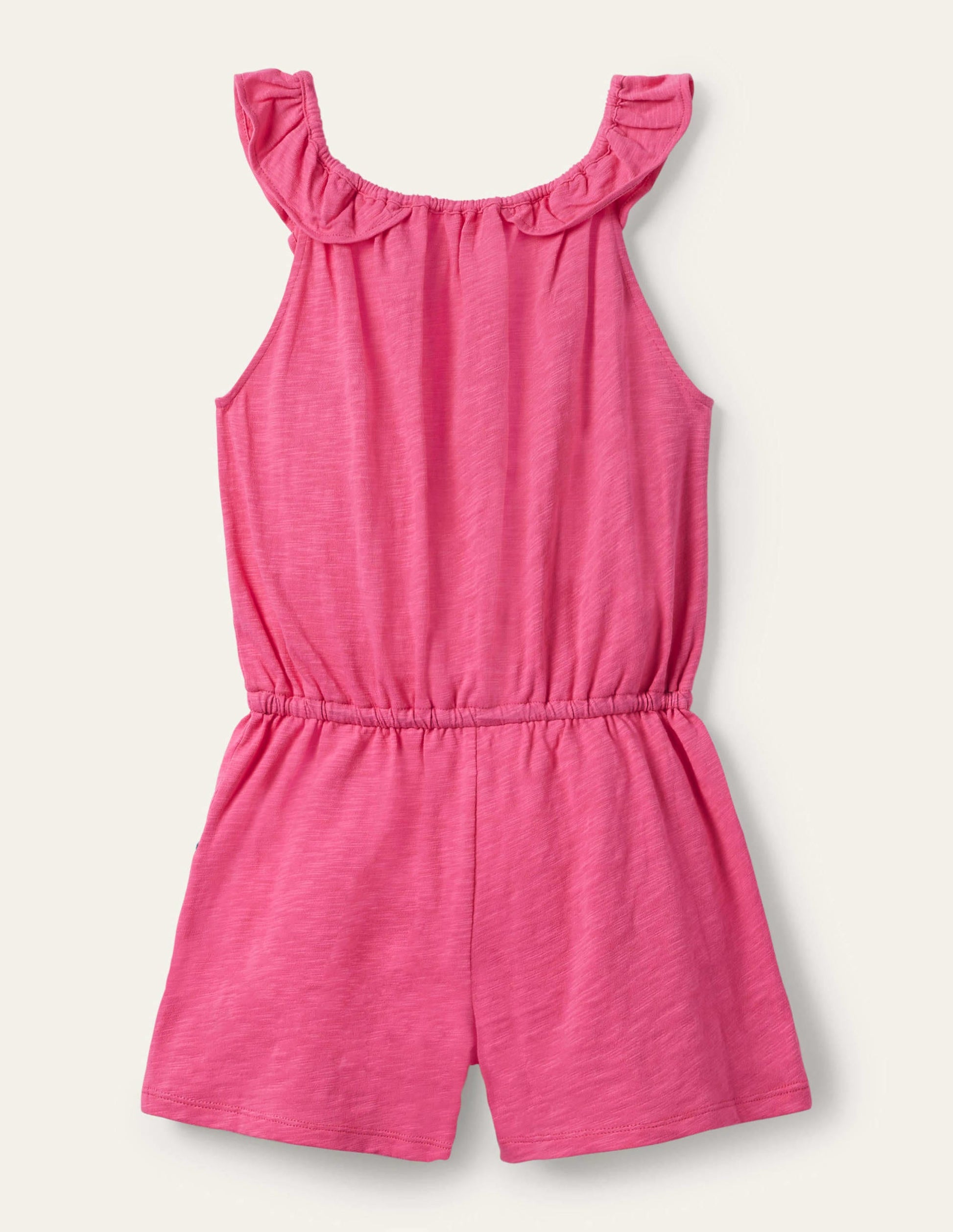 Charlie Jersey-Einteiler mit Bommeln-Helles Pink-2