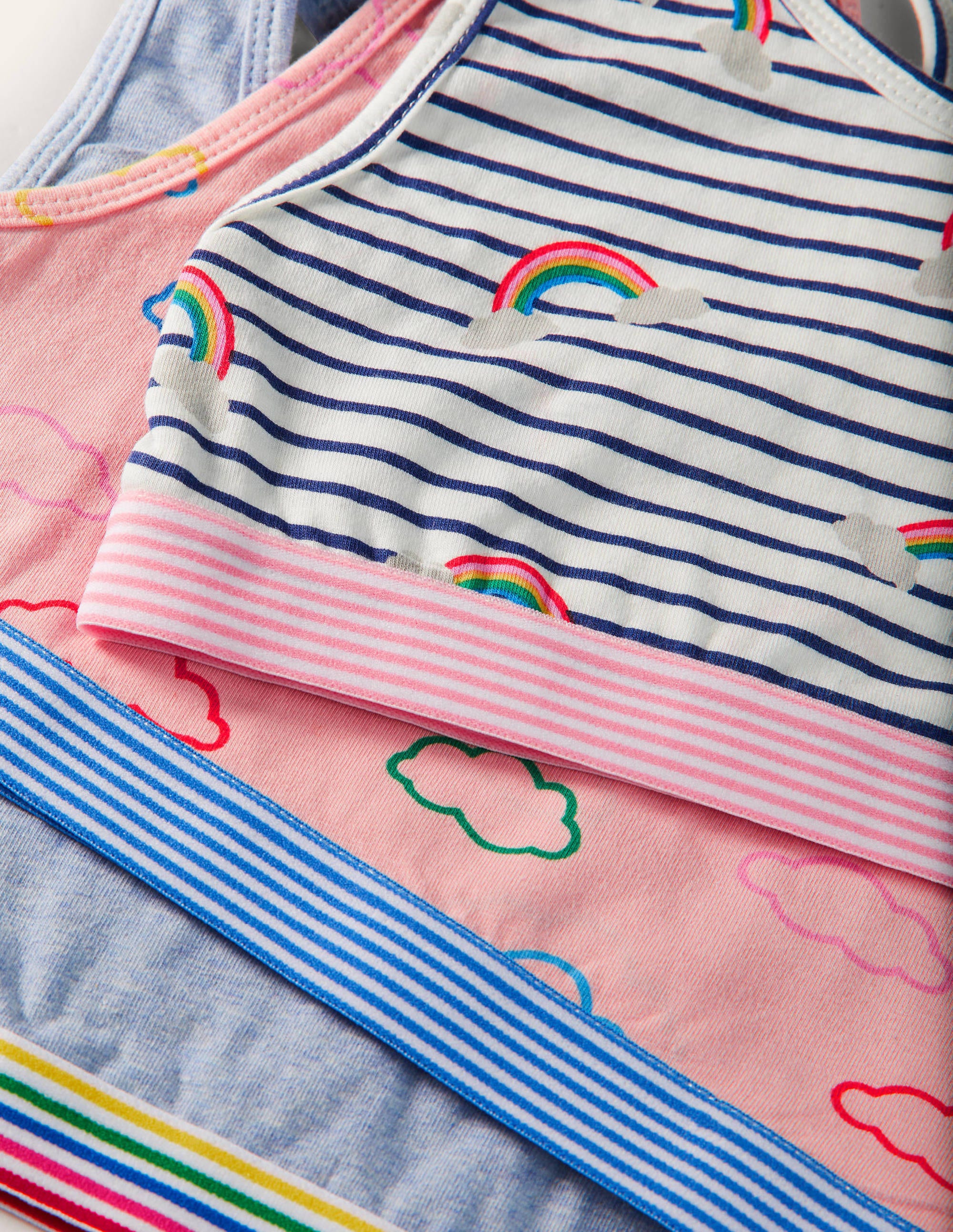 Sportliches Bustier-Regenbogen/Wolken - Image 3