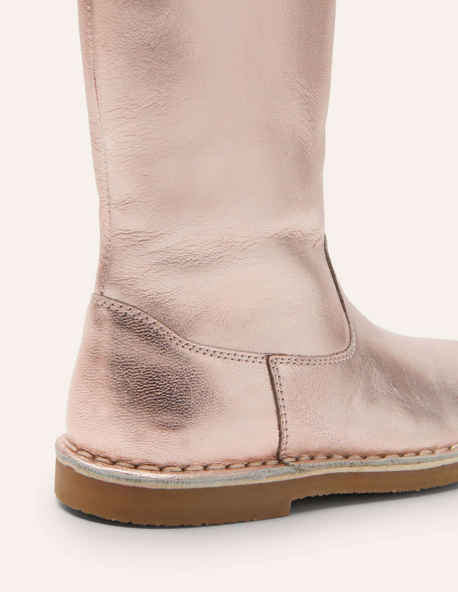 Tall Boots-Rose Gold Metallic-3