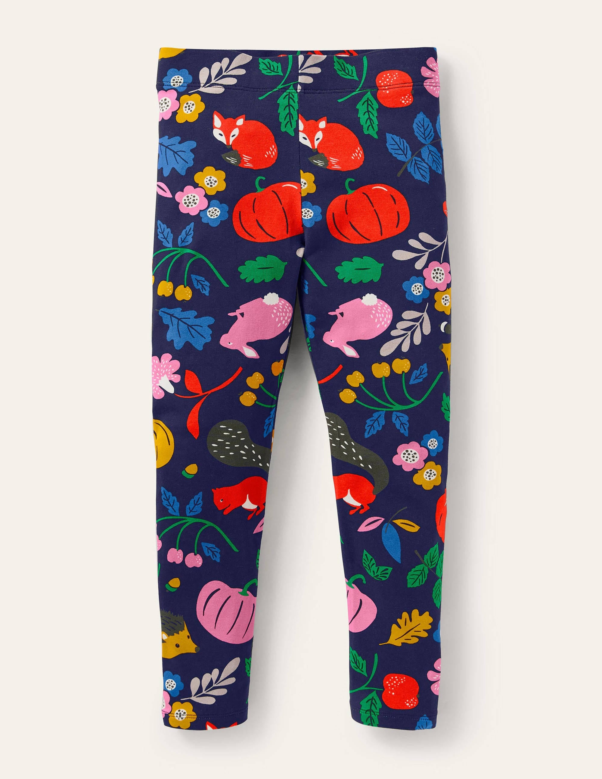 Legging fun et cosy-Amis de la forêt bleu tribord - Image 1