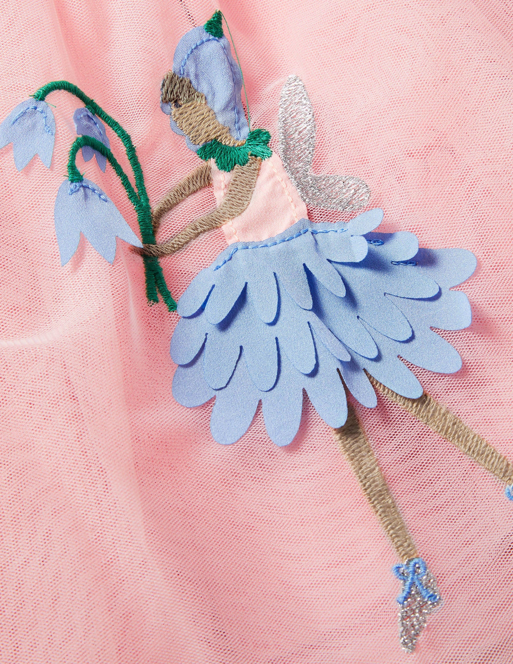 Tüllkleid mit Samtoberteil-Königsrot, Feen - Image 3