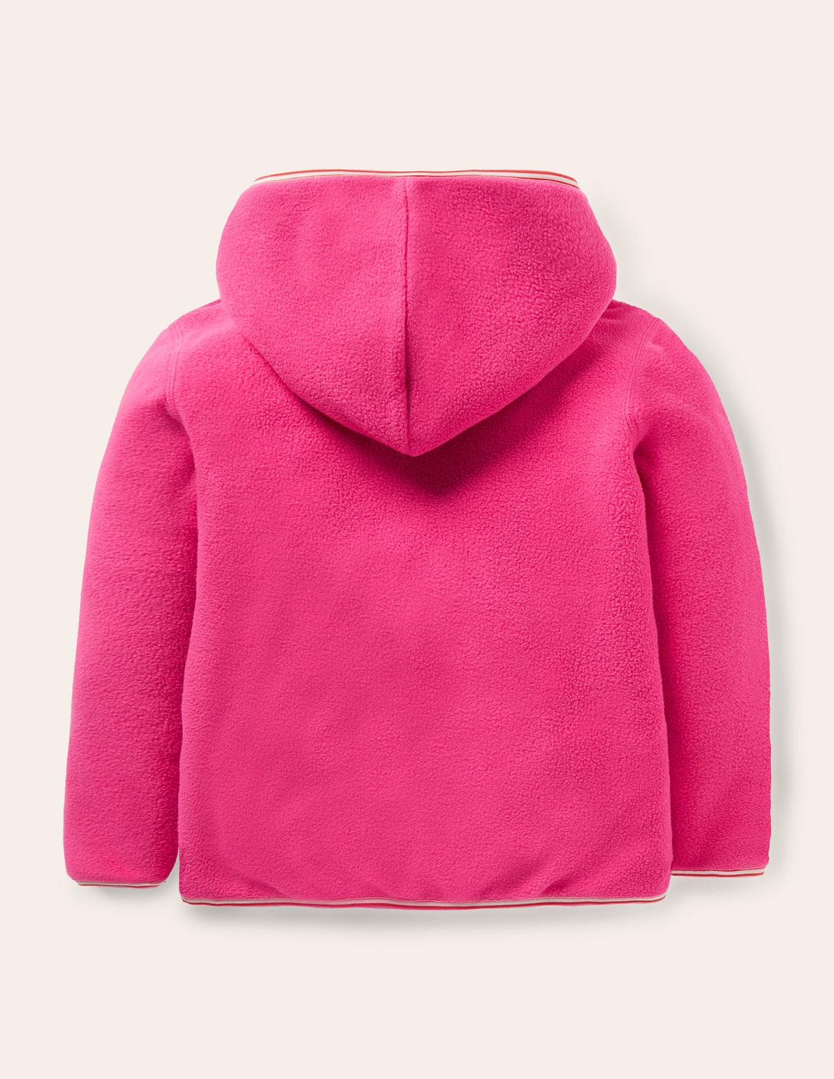 Gemütlicher Wende-Hoodie aus Fleece-Segelblau/Bunt, Getupft-2