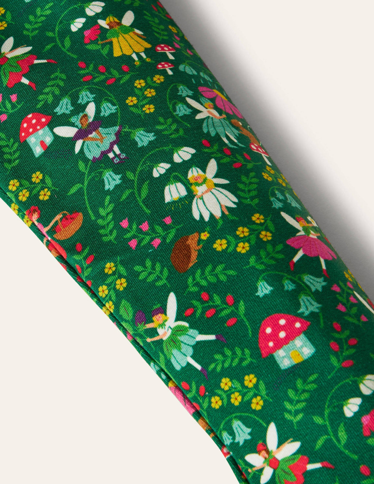 Fröhliche Leggings-Waldgrün, Feengarten-3