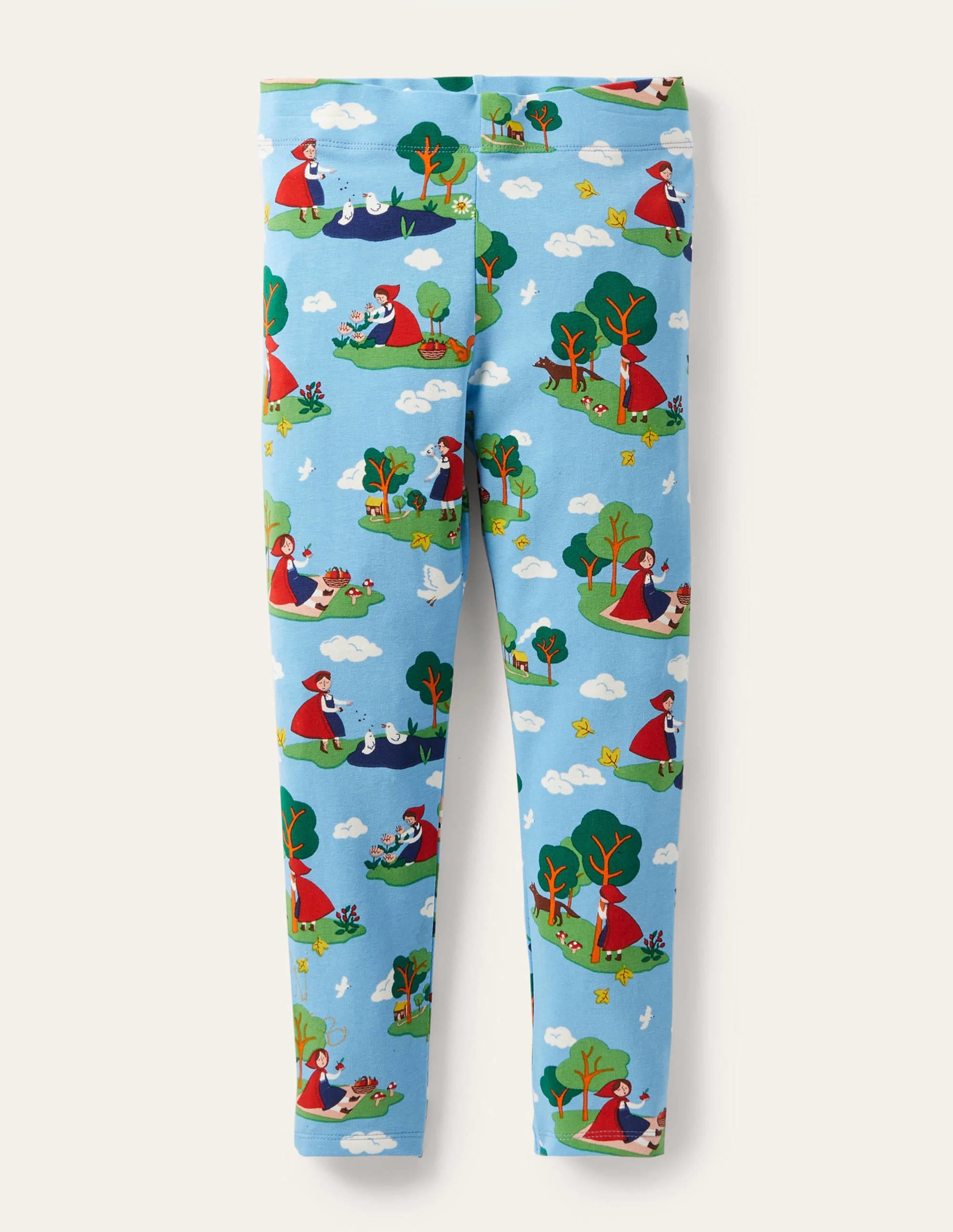 Fröhliche Leggings-Surfbrett-Blau, Rotkäppchen - Image 1