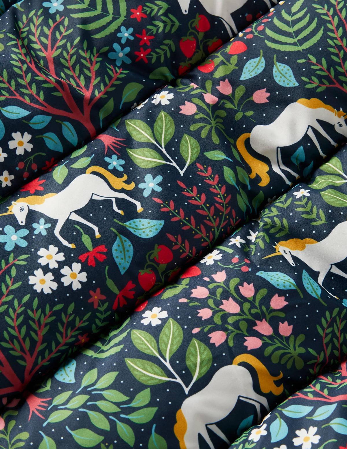 Doudoune cosy-Tapisserie licorne bleu orageux - Image 3