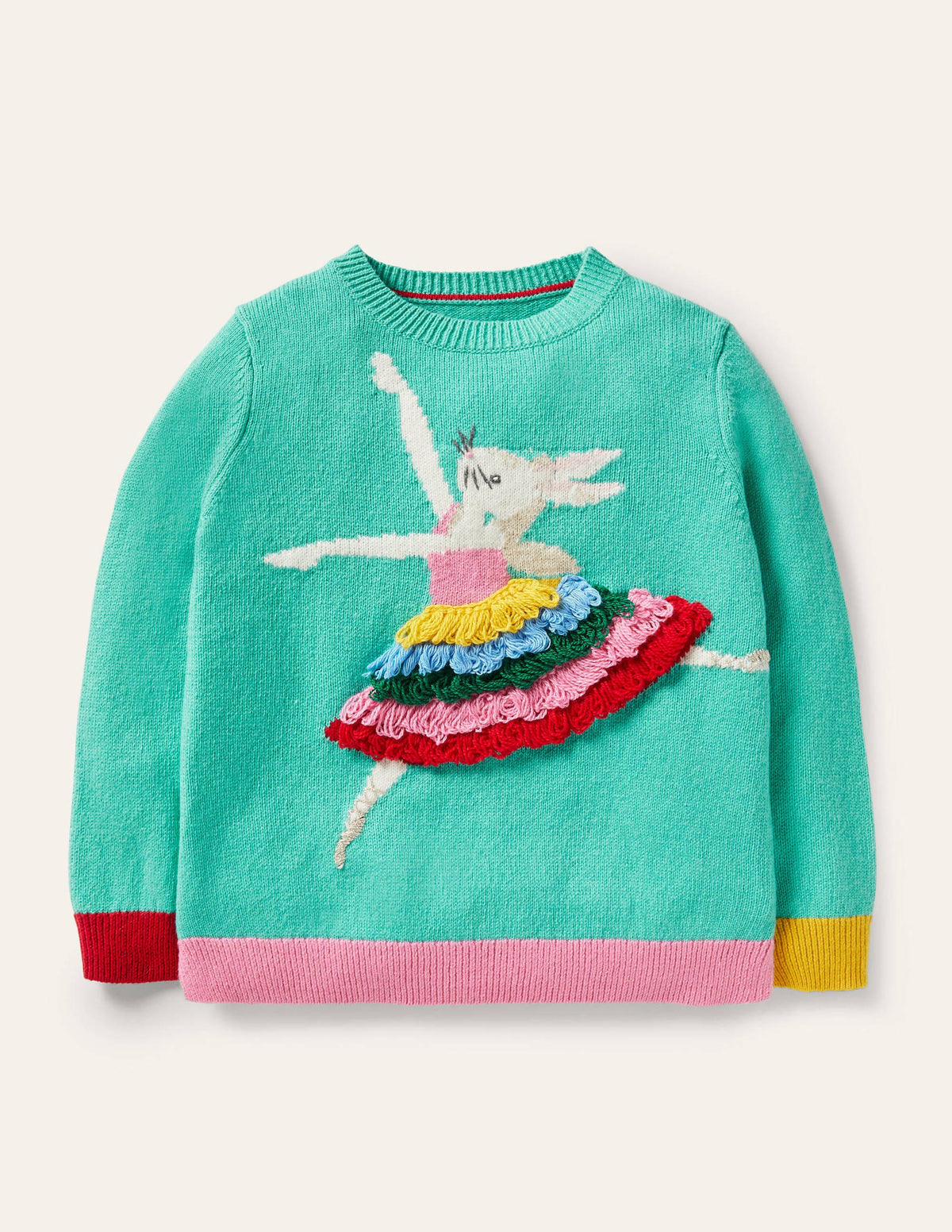 Pull fun-Lapin ballerine bleu ruisseau-1