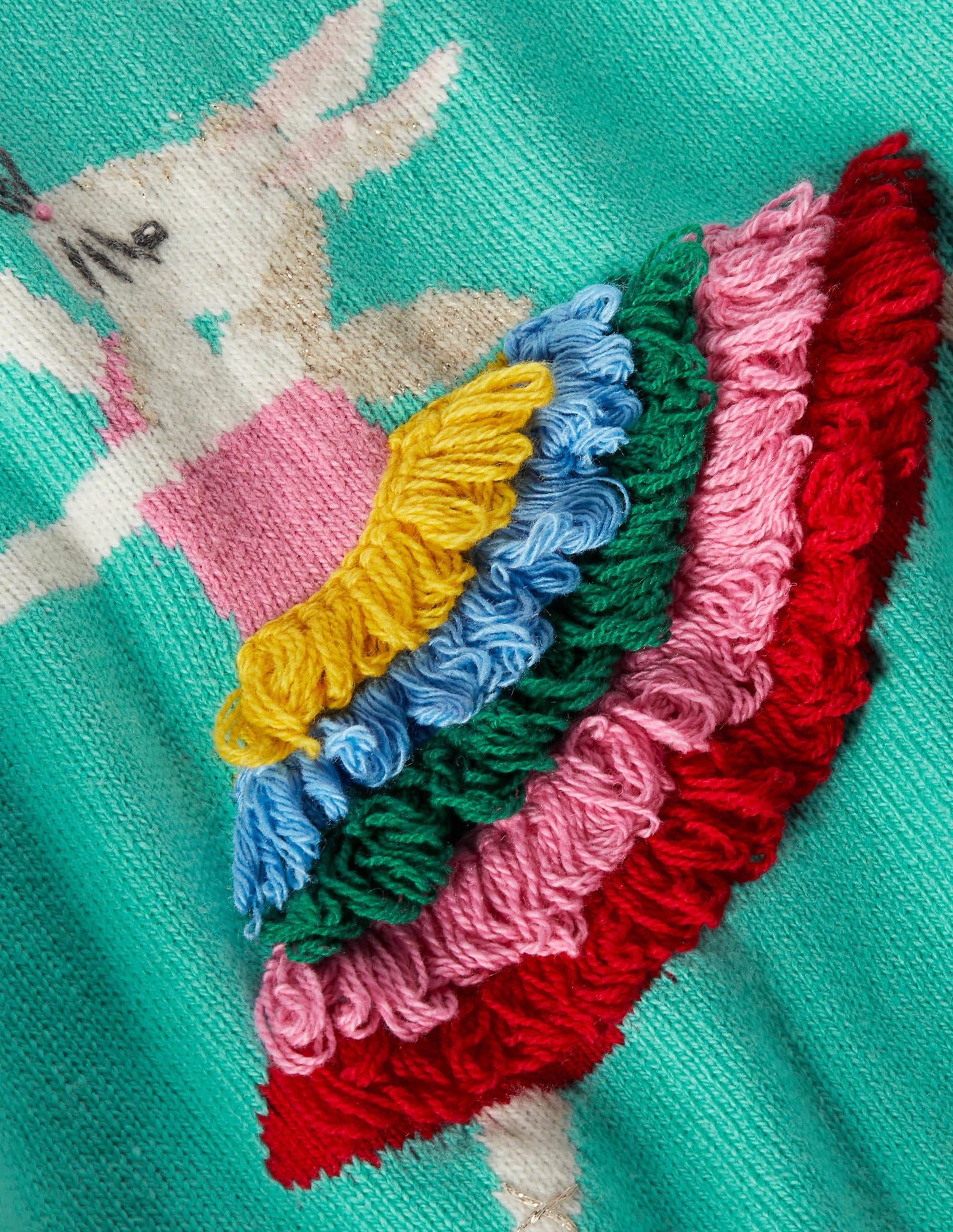 Pull fun-Lapin ballerine bleu ruisseau - Image 3