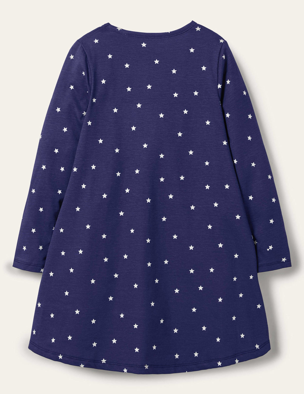 Halloween-Kleid mit Aufklappmotiv-Segelblau, Geisterhaus-2