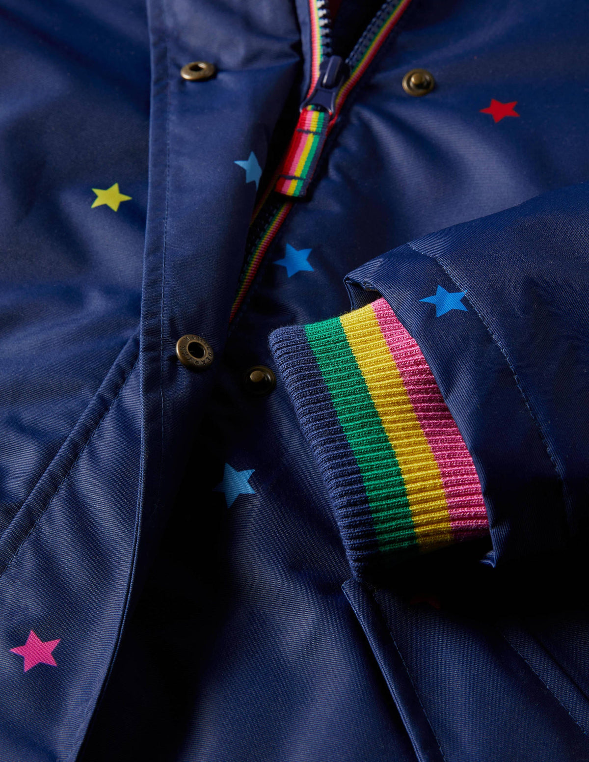 Waterproof 4-in-1 Parka-Navy Multi Stars-3