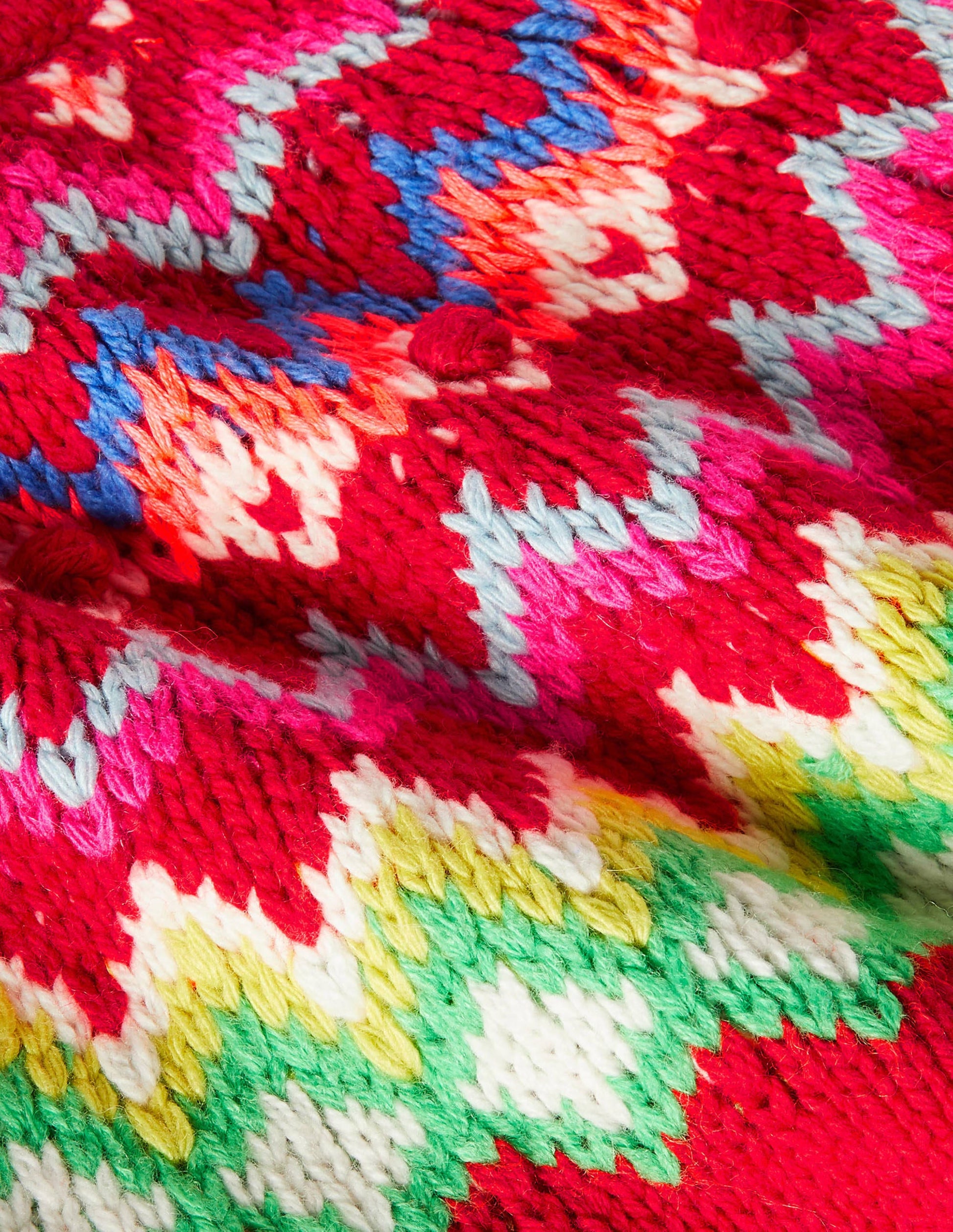 Gemütlicher Fair-Isle-Pullover-Rockabilly-Rot-3