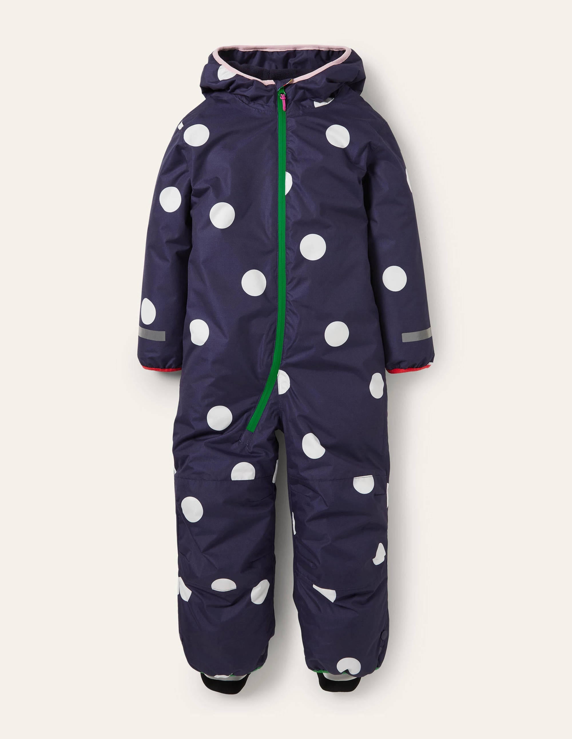 Wasserdichter Regenanzug-Schuluniform-Navy, Konfettitupfen - Image 2