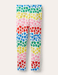 Fröhliche Leggings-Bunt/Regenbogen, Herzen