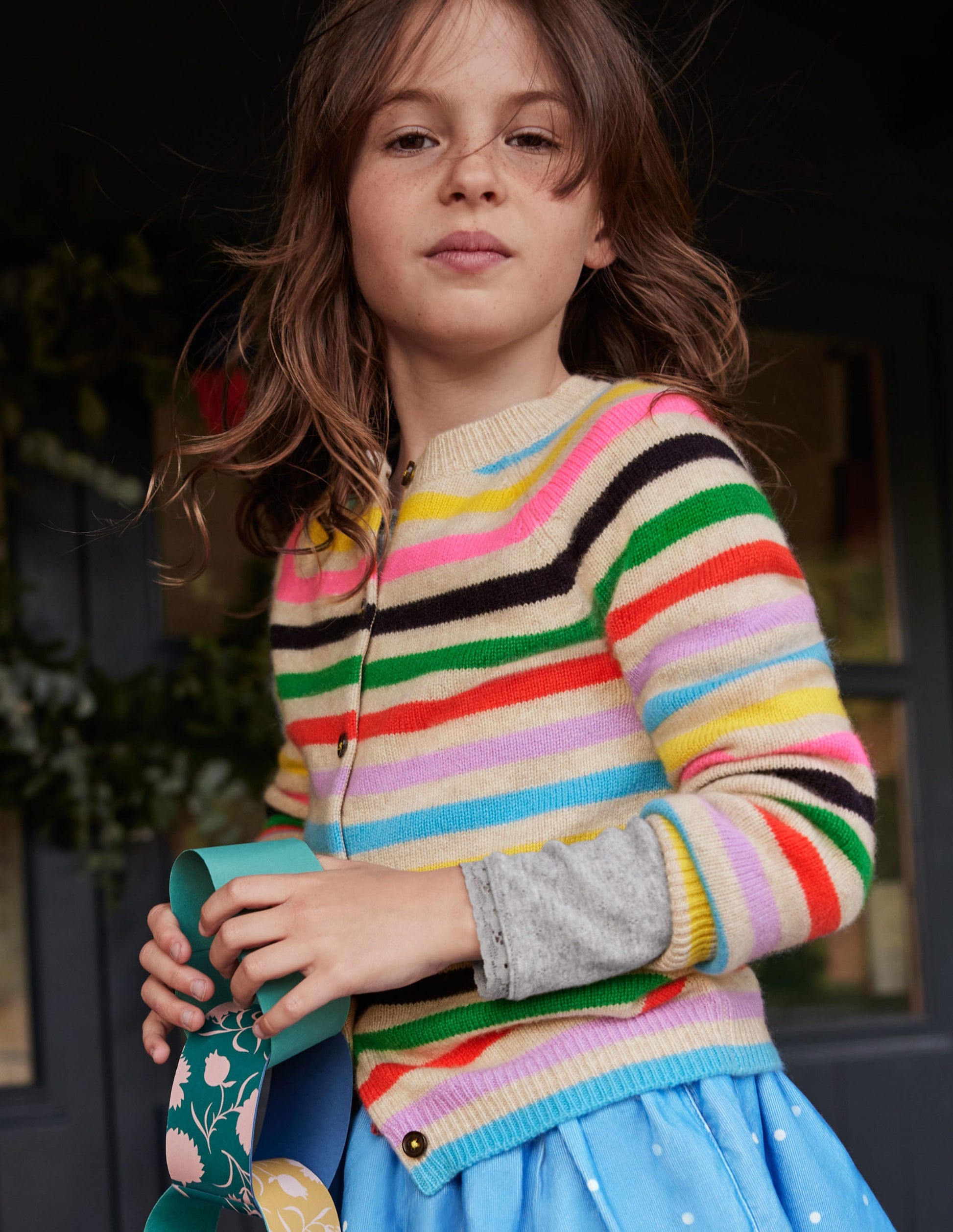 Kaschmircardigan-Bunt, Gestreift-4
