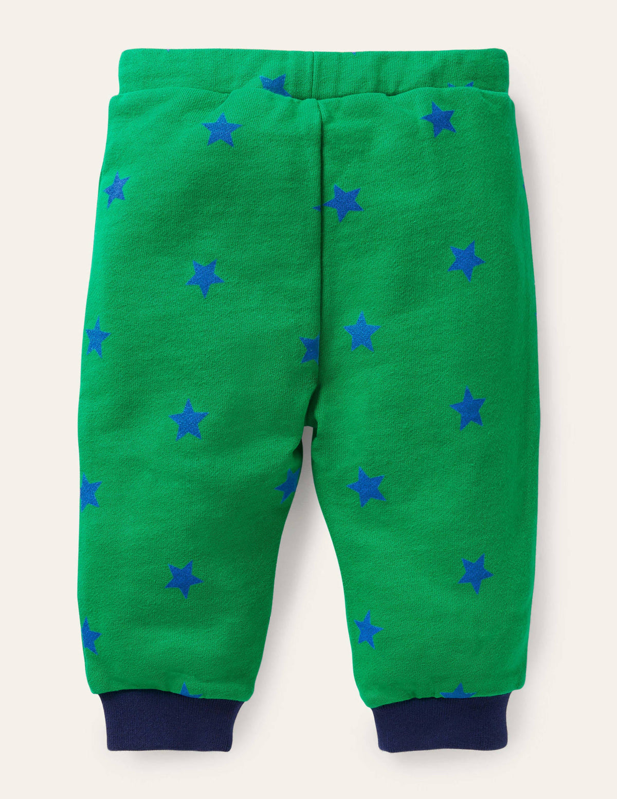 Warrior Knee Jersey Bottoms-Sapling Green Stars-2