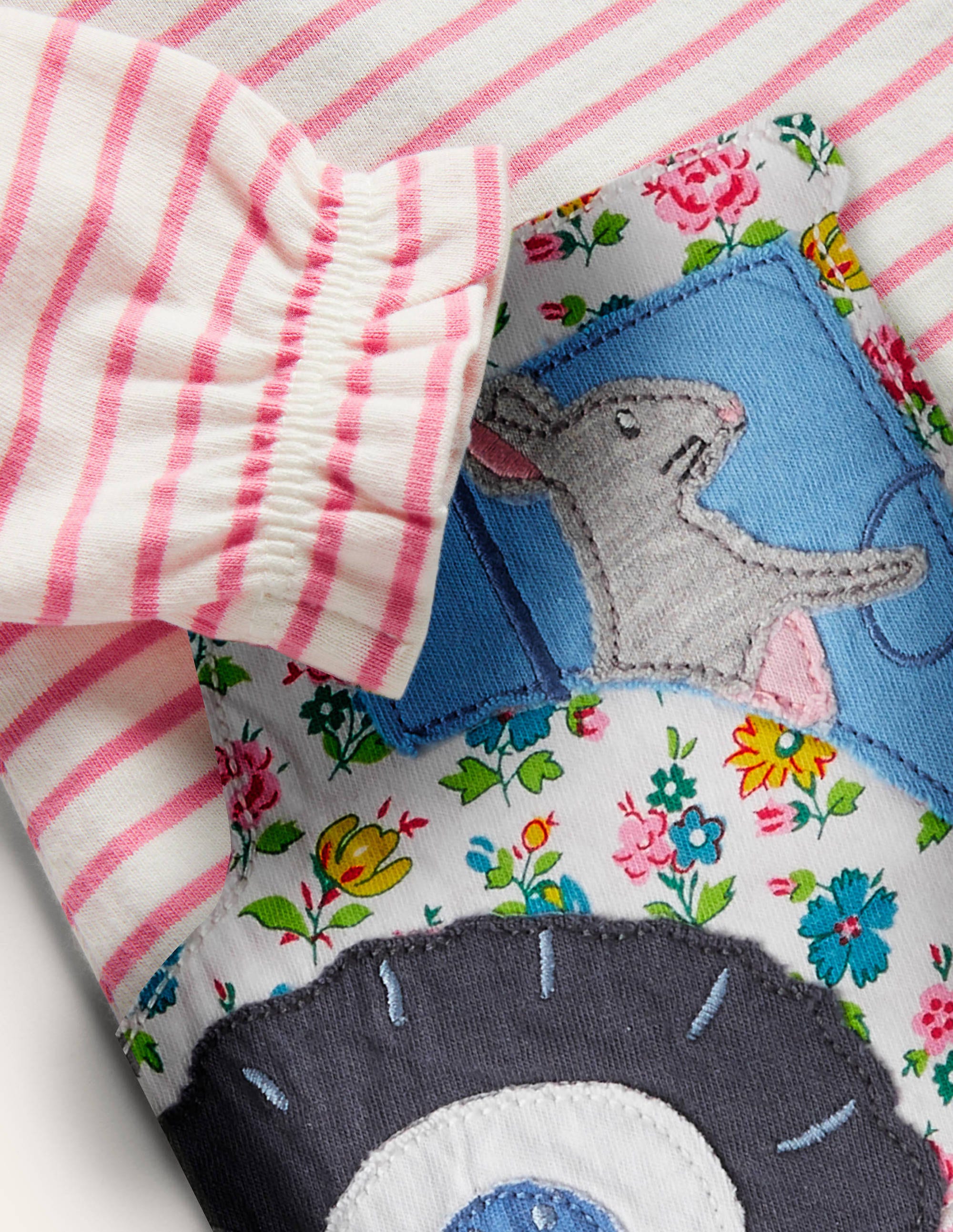 Ensemble avec robe à grand appliqué-Ferme bleu élisabéthain - Image 3