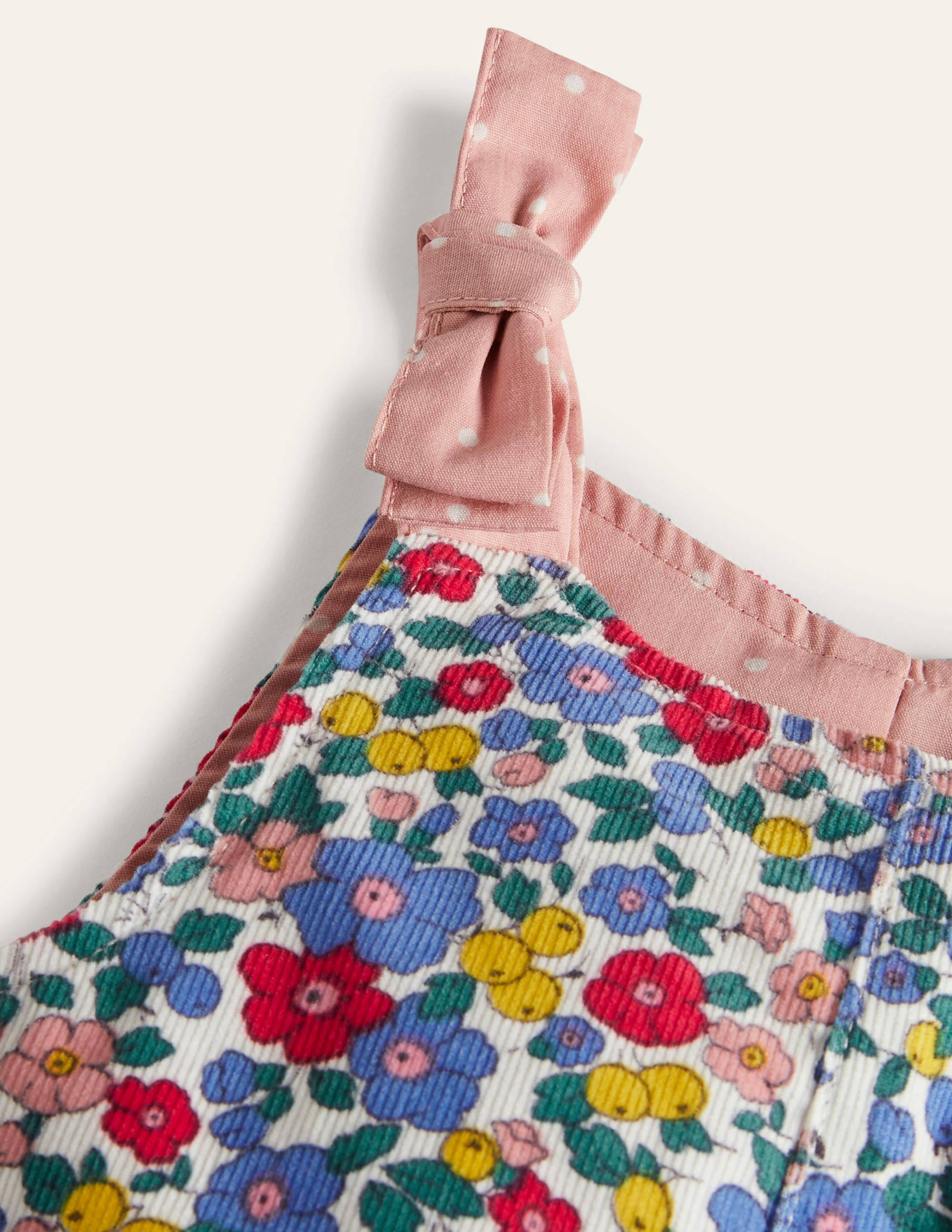 Cord-Latzhose-Bunt/Himmelblau, Apfelblüte - Image 3