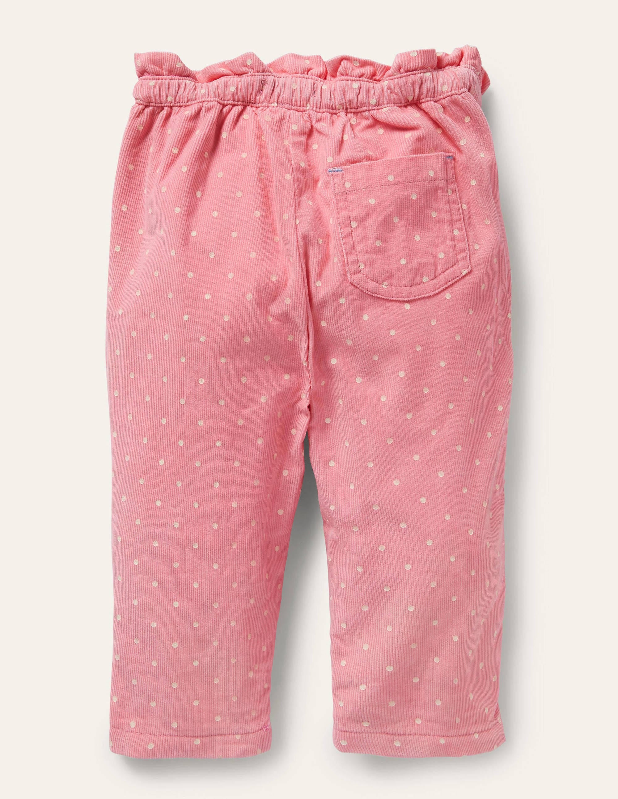 Spotty Cord Trousers-Formica Pink - Image 2