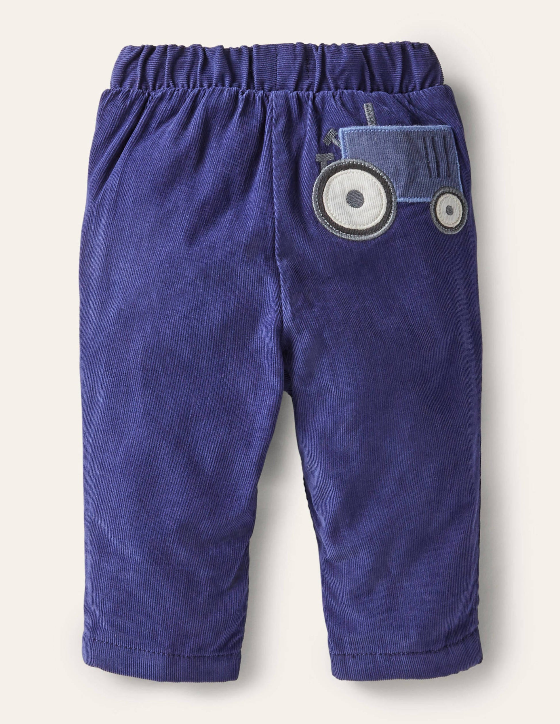 Cordhose mit Jerseyfutter-Segelblau-2