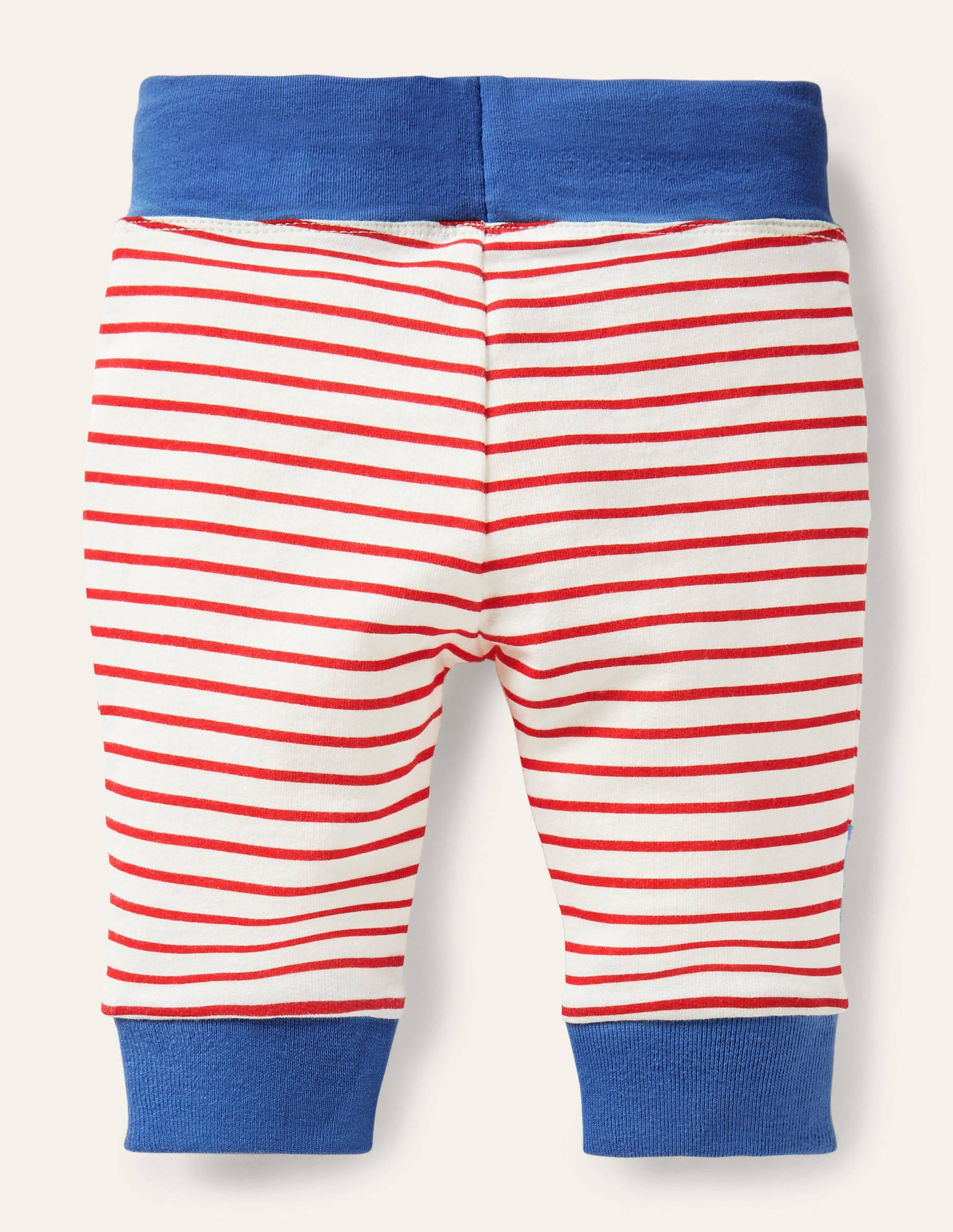 Originelle Hose mit Applikation-Naturweiß/Rockabilly-Rot, Autos - Image 2