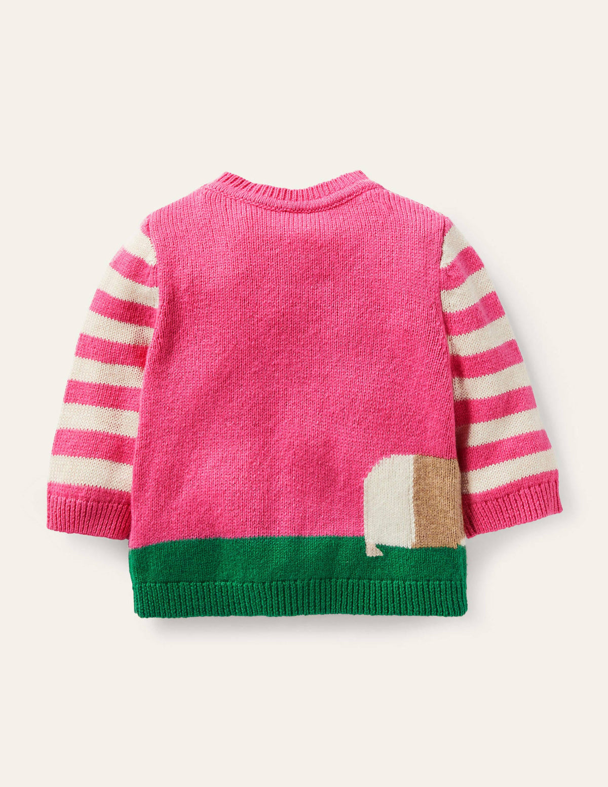 Cardigan mit Tiermotiv-Helles Blütenrosa, Meerschweinchen-2