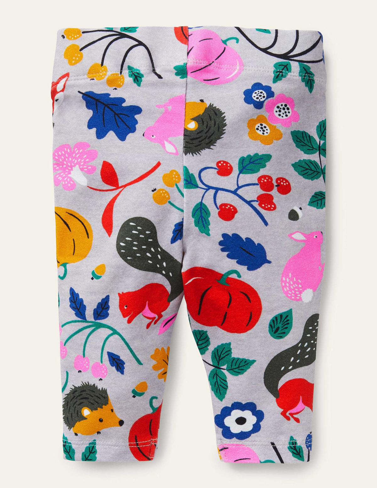 Legging pour bébé-Amis sylvestres gris chiné - Image 2