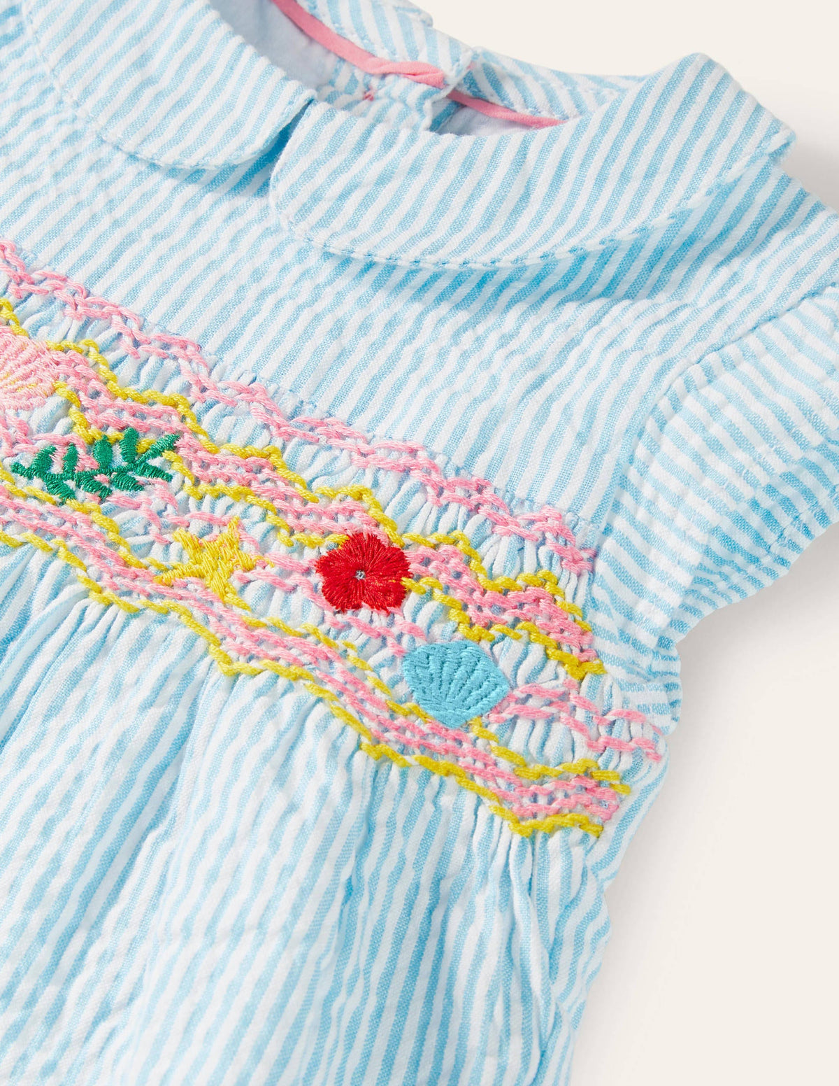 Set mit Webshorts-Naturweiß, Meerjungfrauen-Garten-3