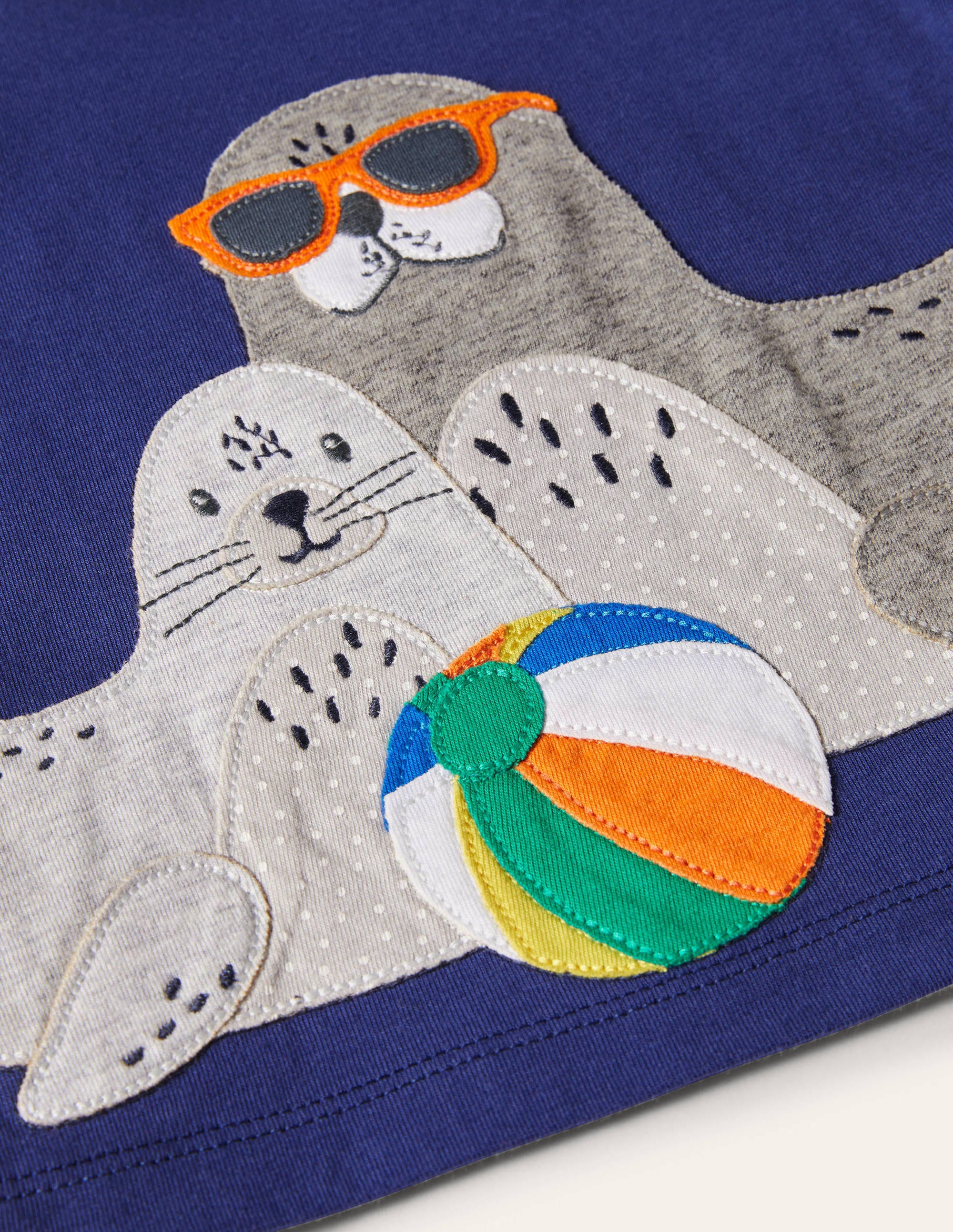 Shorts mit Urlaubsapplikation im Set-Meerblau, Unterwassermotiv - Image 3