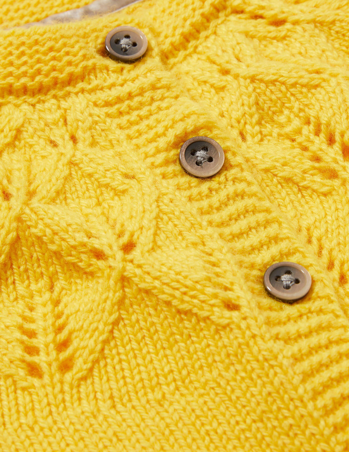 Cardigan texturé pour tous les jours-Jaune maïs - Image 3