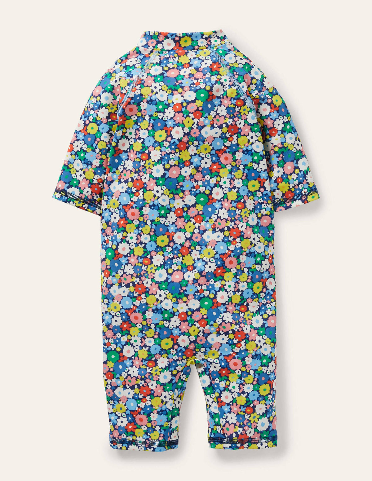 Surfanzug mit Sonnenschutz-Buntes Blumenbeet-2