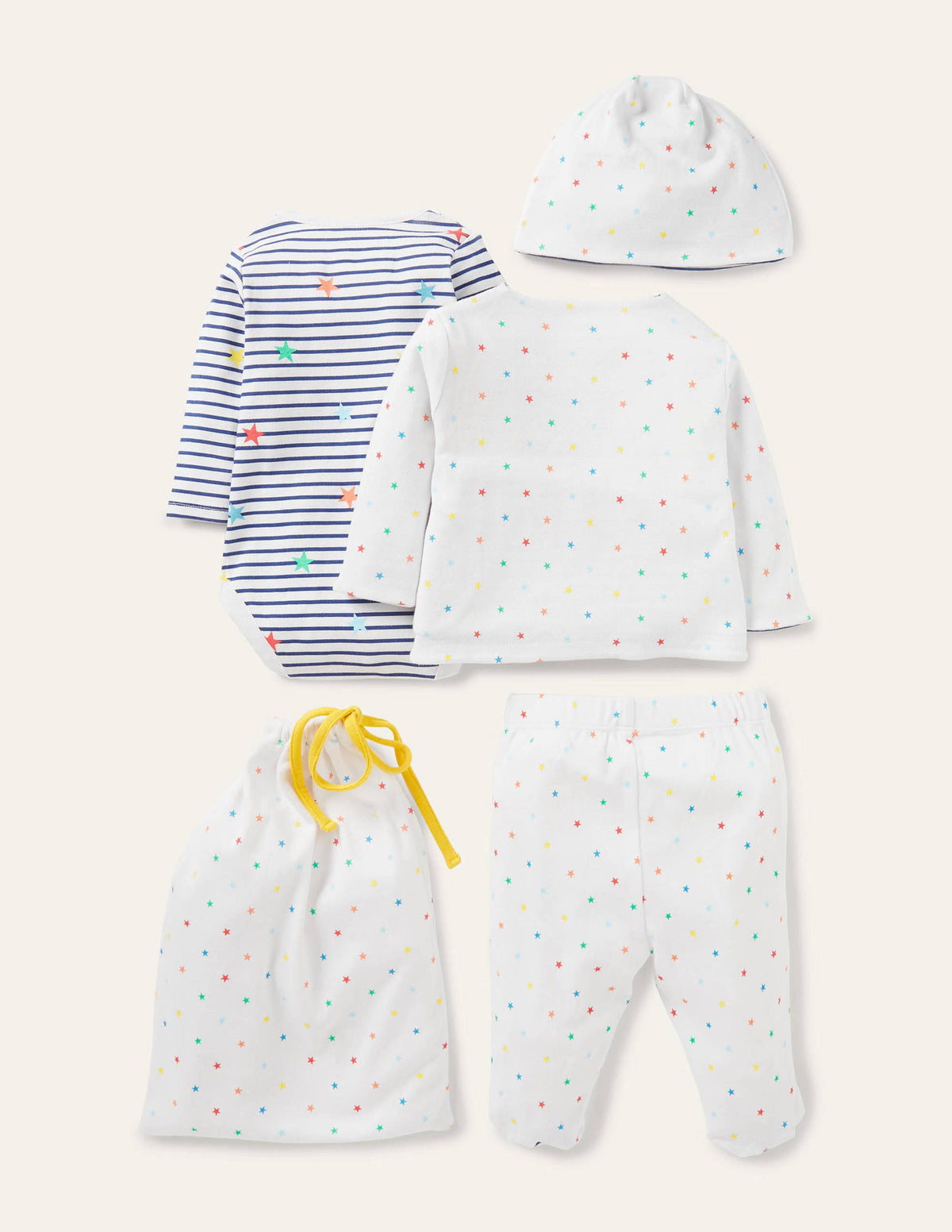 Organic Stars 4 Piece Gift Set-Multi Stars-2