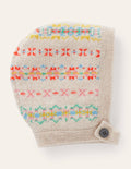 Cashmere Fair Isle Bonnet-Multi