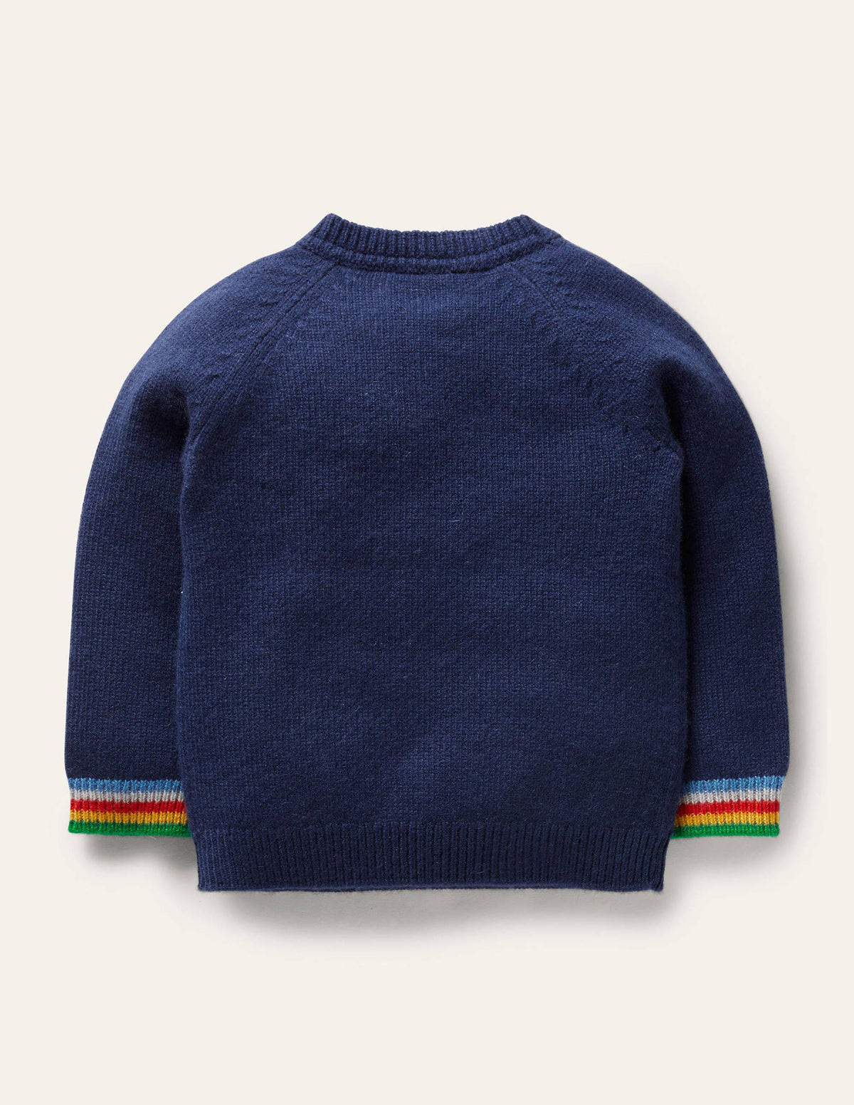 Cashmere Jumper-College Blue - Image 2