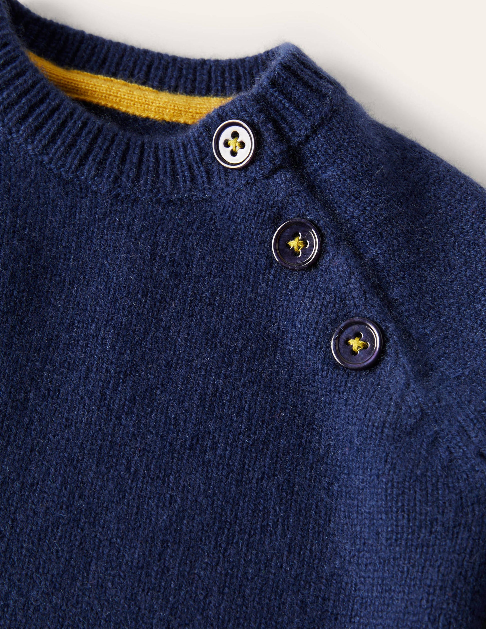 Cashmere Jumper-College Blue-3