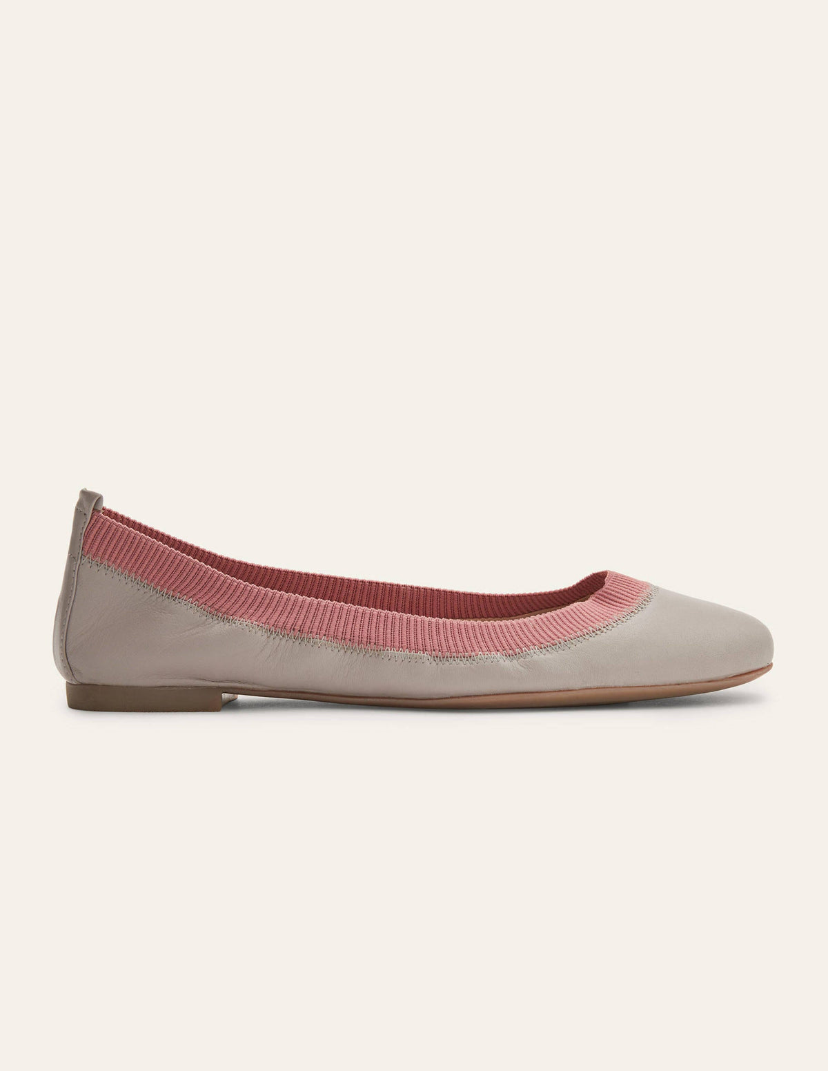 Hettie Flexible Ballerinas-Eichhörnchengrau/Graurosa - Image 2