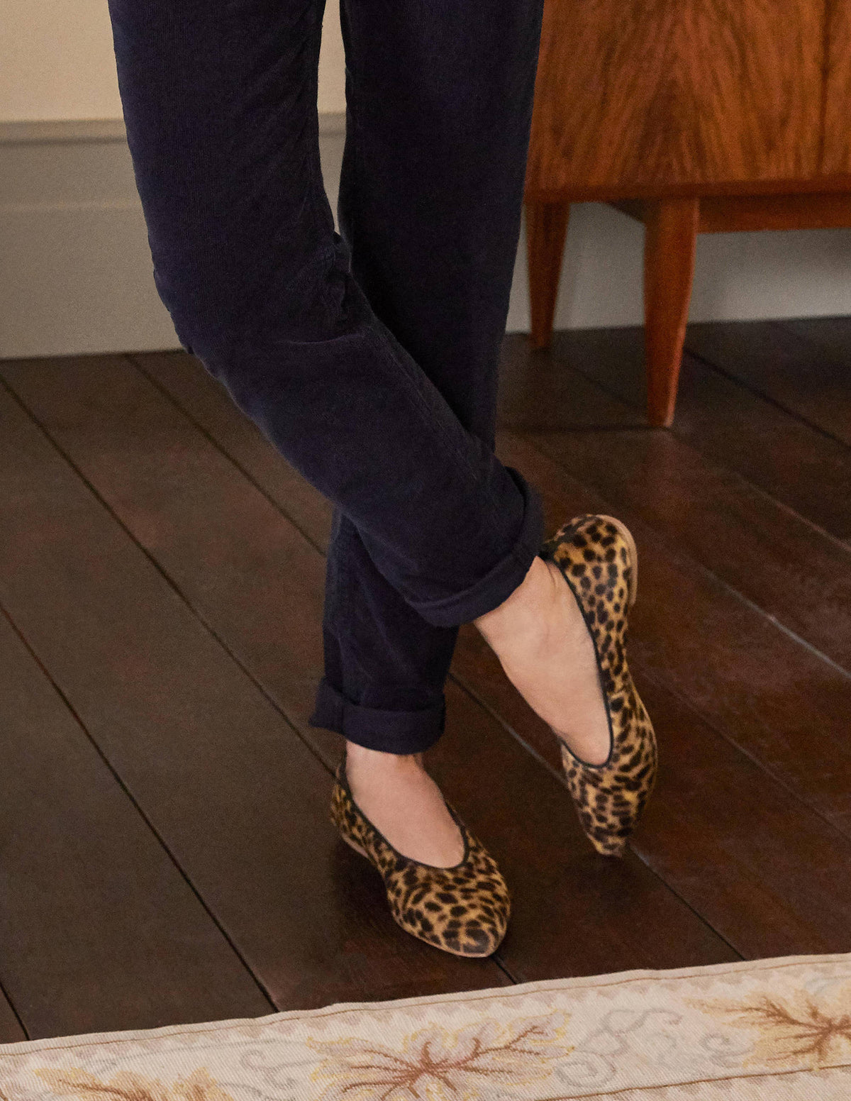 Catriona Ballerinas-Hellbraun, Leopardenmuster-5