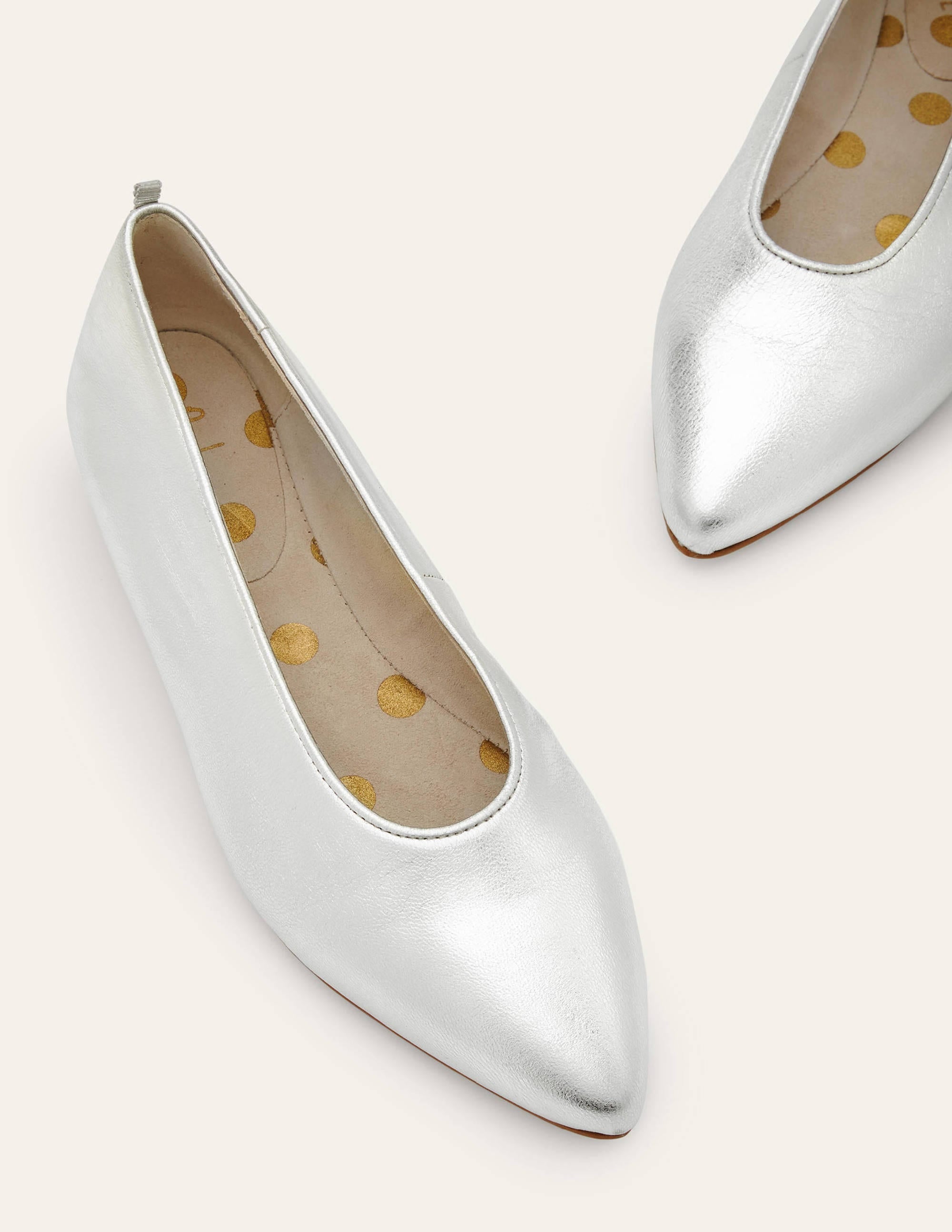 Ballerines Catriona-Argenté métallisé - Image 1