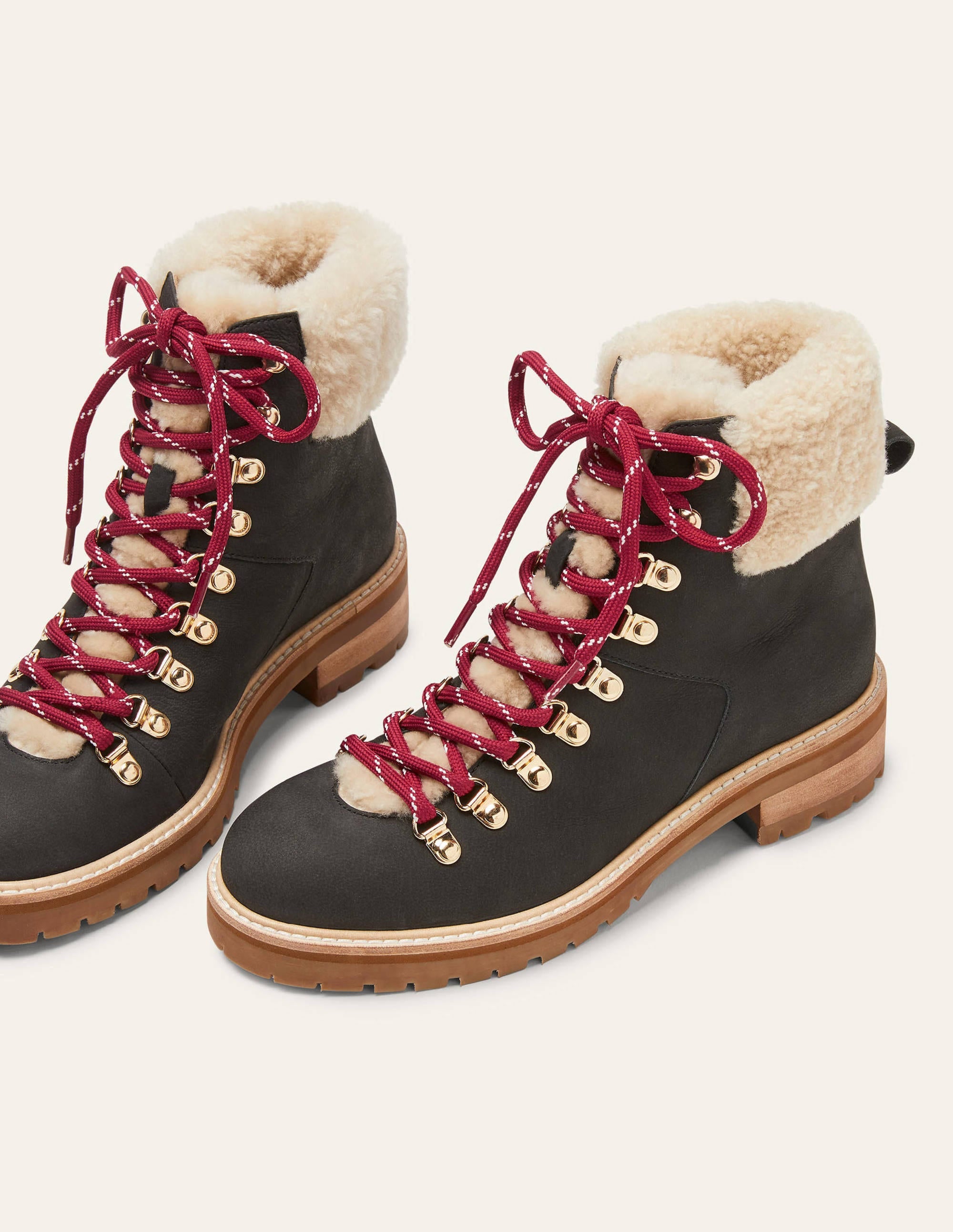 Wanderstiefel zum Schnüren-Schwarz - Image 1