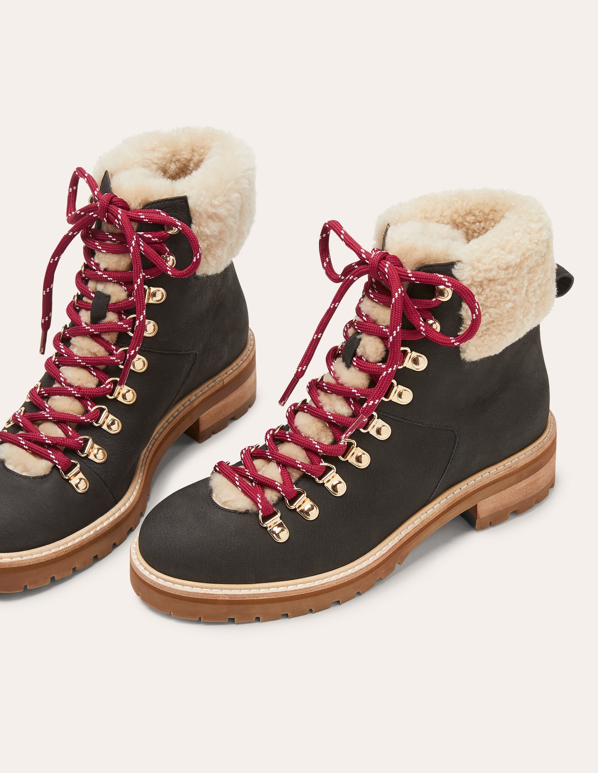 Wanderstiefel zum Schnüren-Schwarz - Image 2